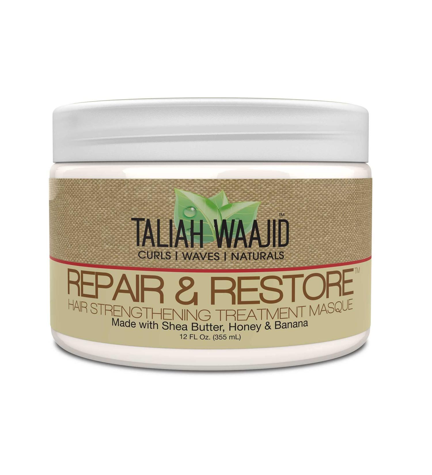 Taliah Waajid Repair & Restore Hair Strengthening Masque 12oz - Strengthen & Revitalize Your Hair - International Shipping Available - Buy Online on SooperMarket.com