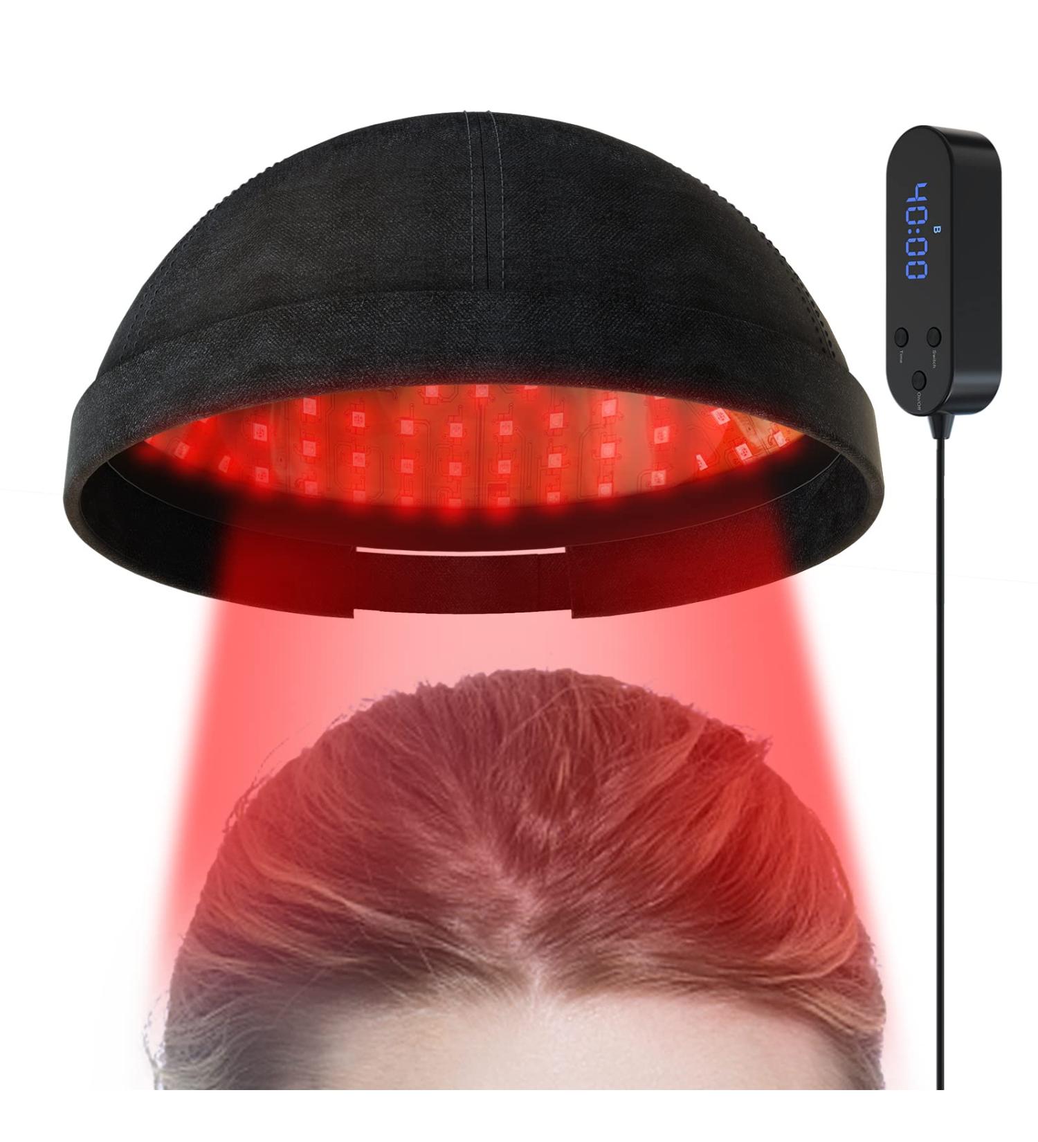 Jitesy Laser Therapy Cap - 236 Probes Red-Blue-Light Hair Growth System for Thinning Hair & Androgenetic Alopecia Treatment - Fast International Shipping - Buy Online on SooperMarket.com