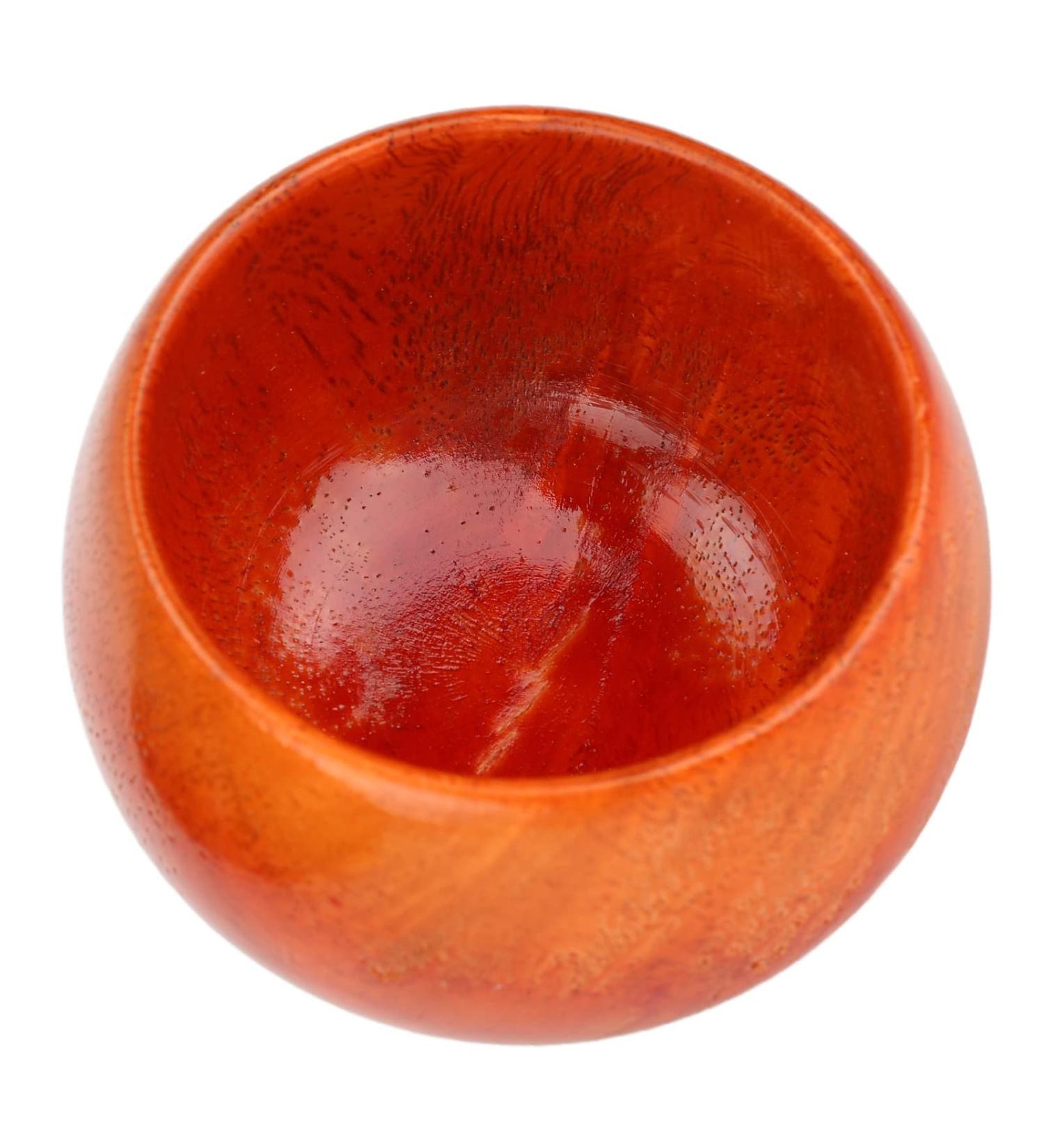 Handmade Wooden Shaving Soap Bowl - Multipurpose Mug for Razors | International Shipping Available - Buy Online on SooperMarket.com