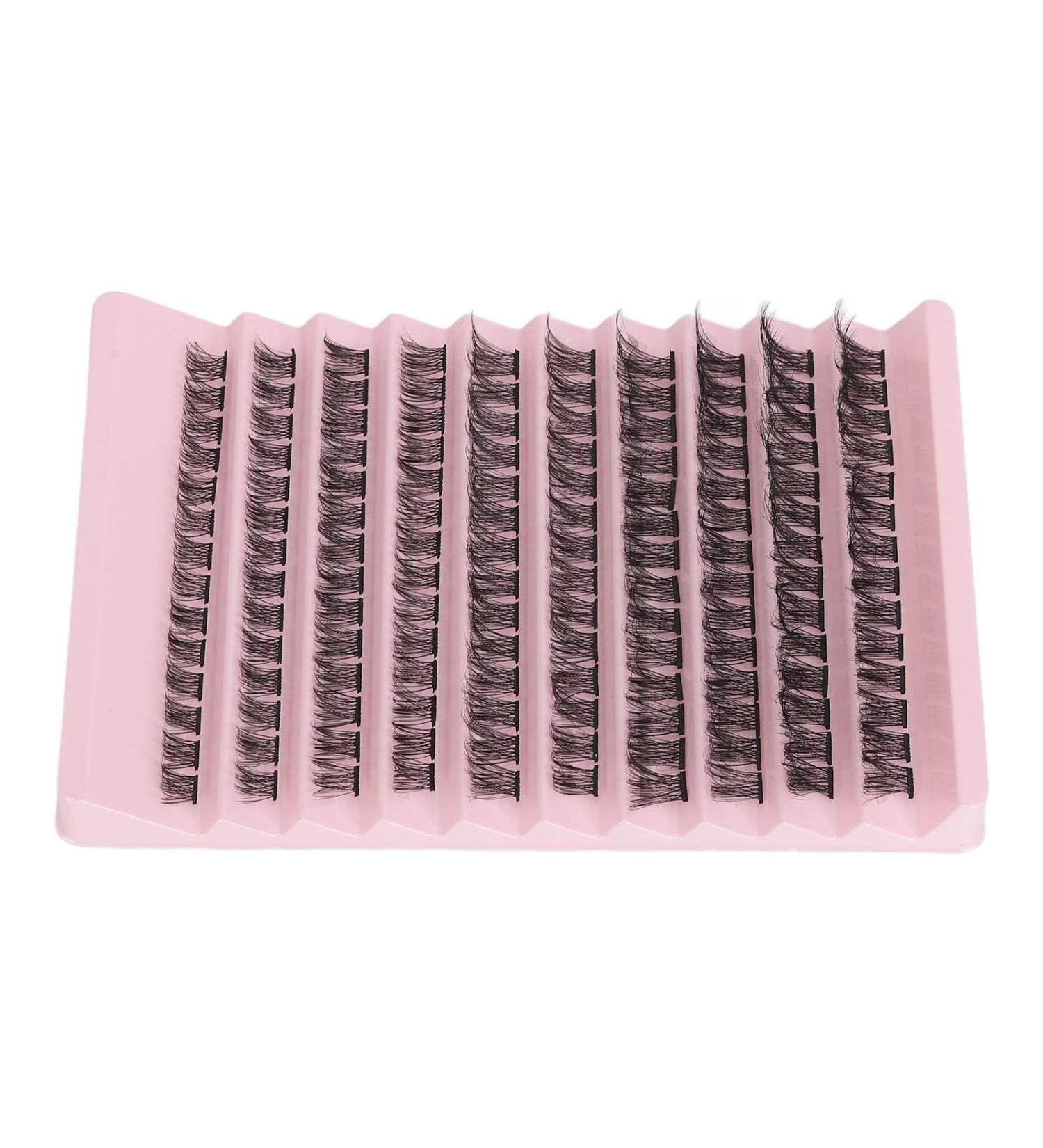 Individual Lashes DIY Synthetic Fibre Individual Lashes Cluster Thick Strong Adhesive for Makeup (DIY-SET-002) - Buy Online on SooperMarket.com