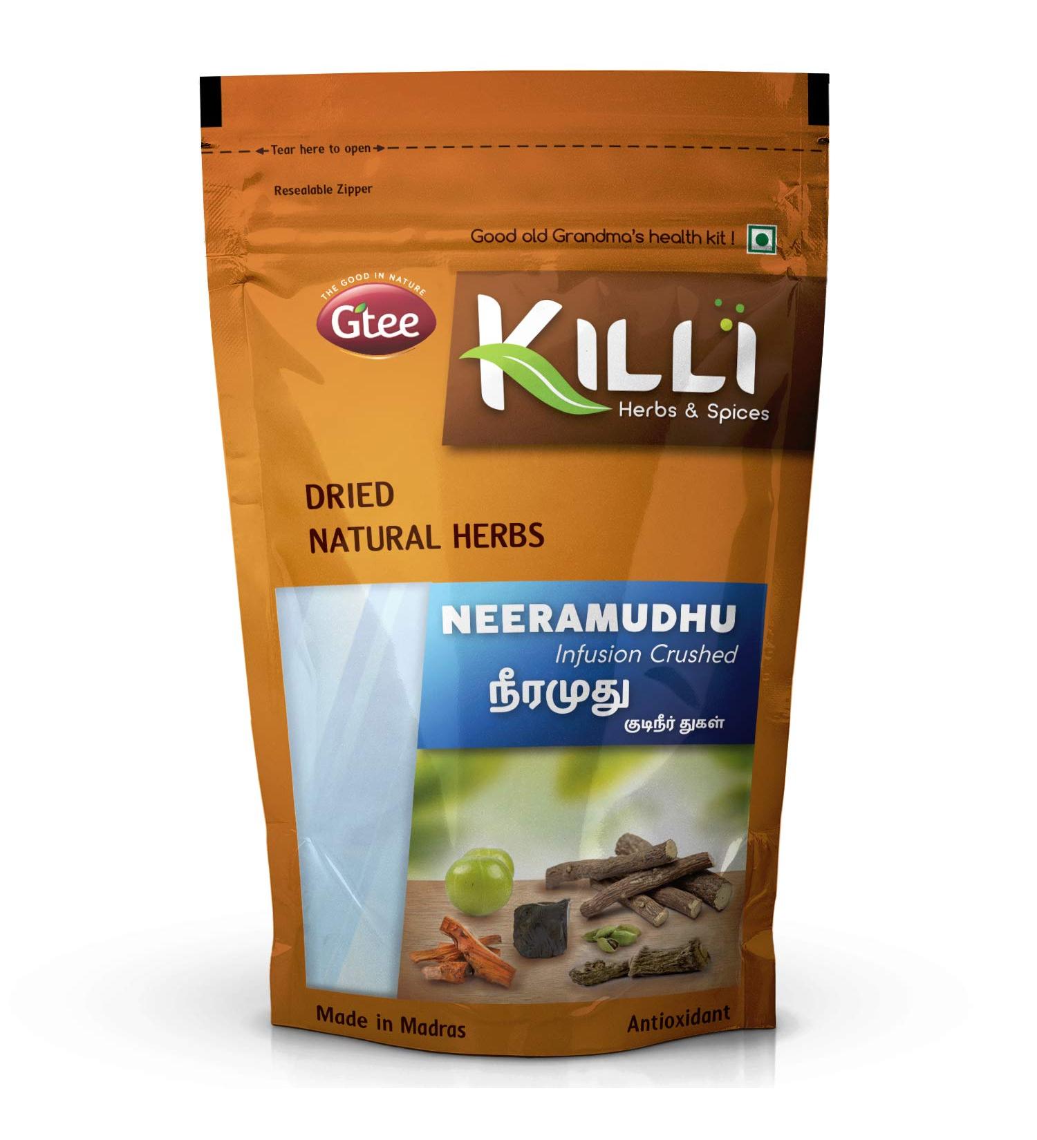 KILLI Neeramudhu Infusion Crushed 100g - Buy Online on SooperMarket.com
