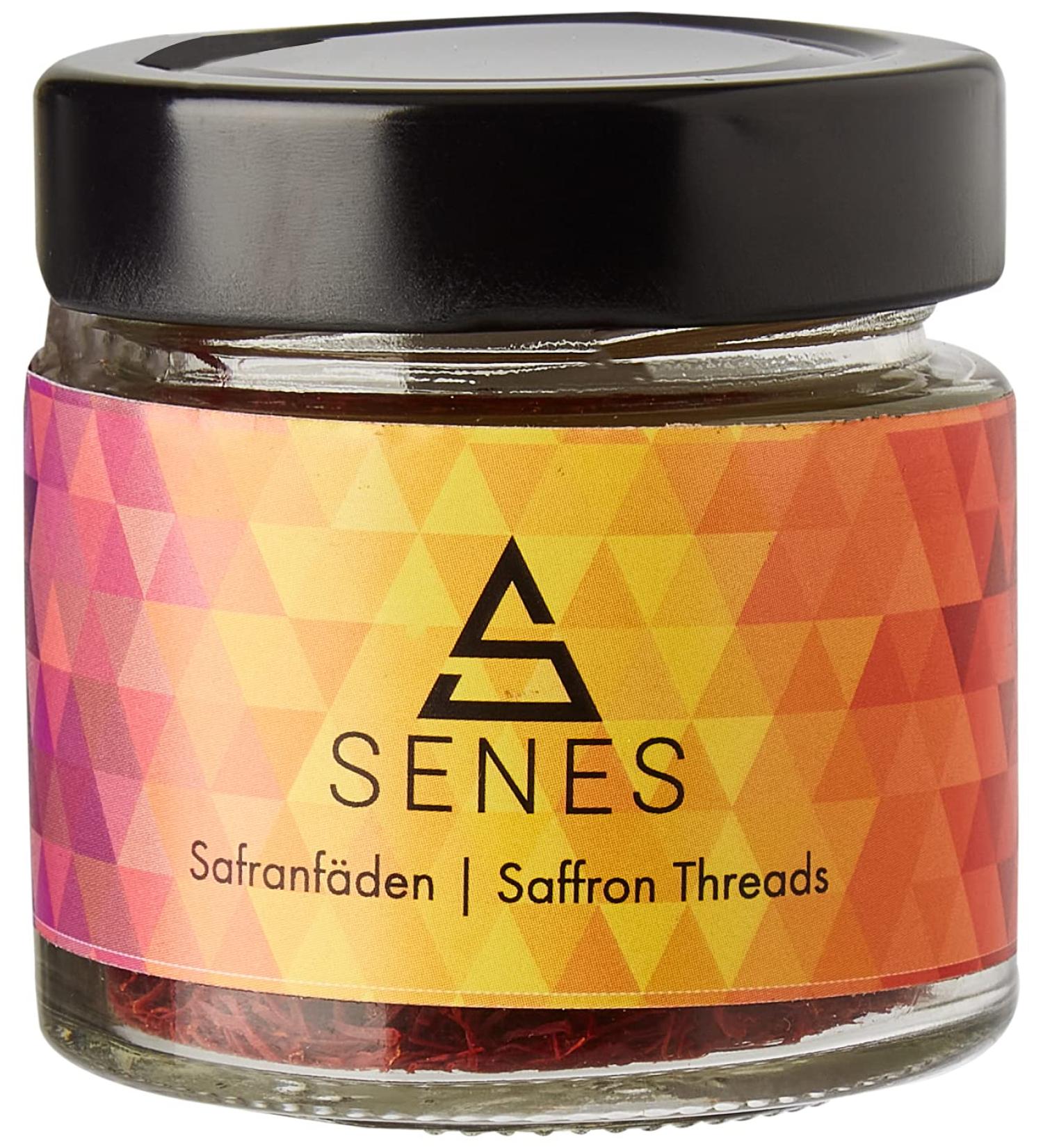 SENES Saffron Threads 10g - Chef's Edition | 100% Real Saffron | Exquisit Quality | Gourmet Grade Saffron - 10g Pack - Buy Online on SooperMarket.com