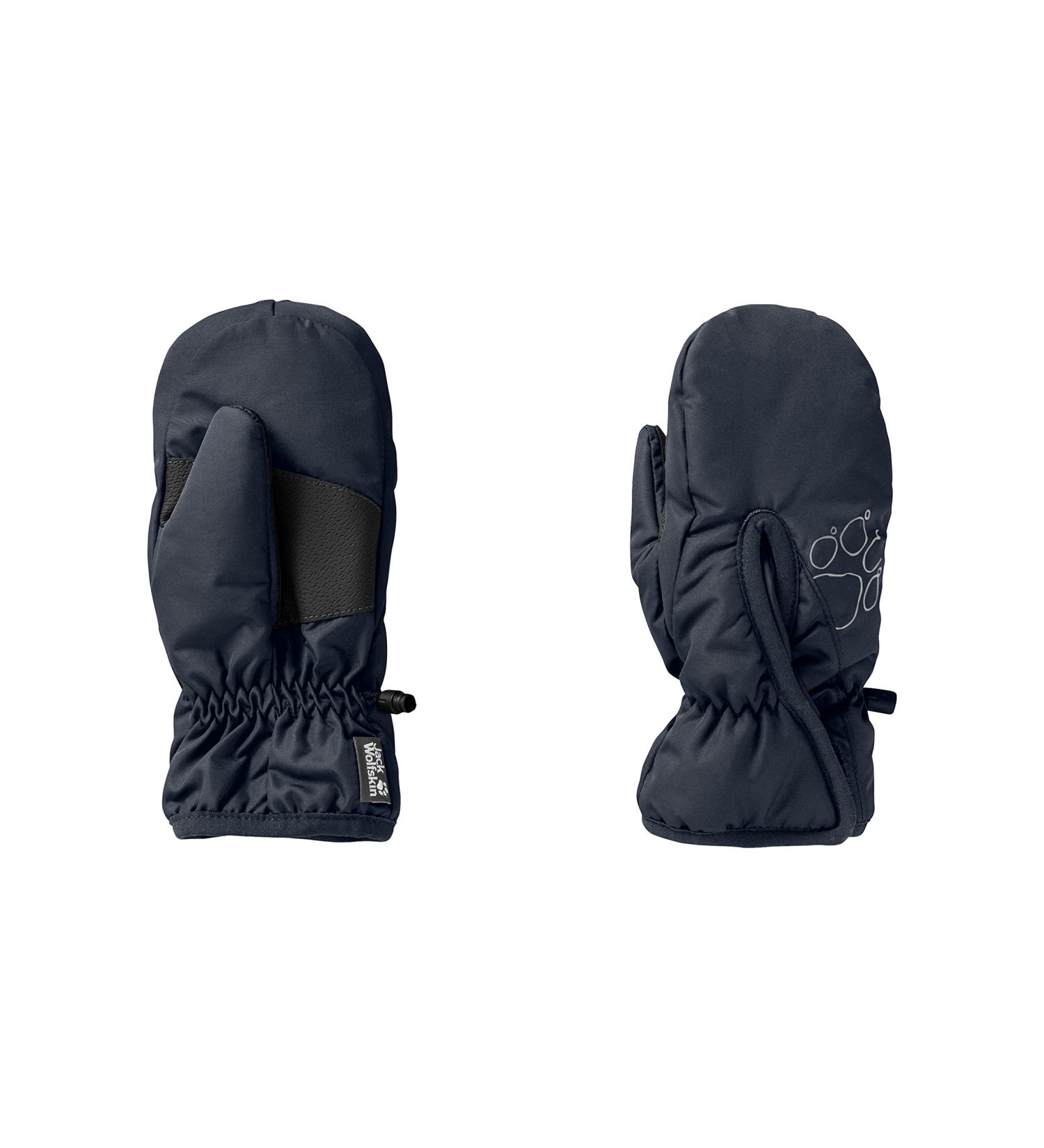 Jack Wolfskin Unisex Kids Easy Entry Mitten K Gloves (1 Pack) 92 night blue