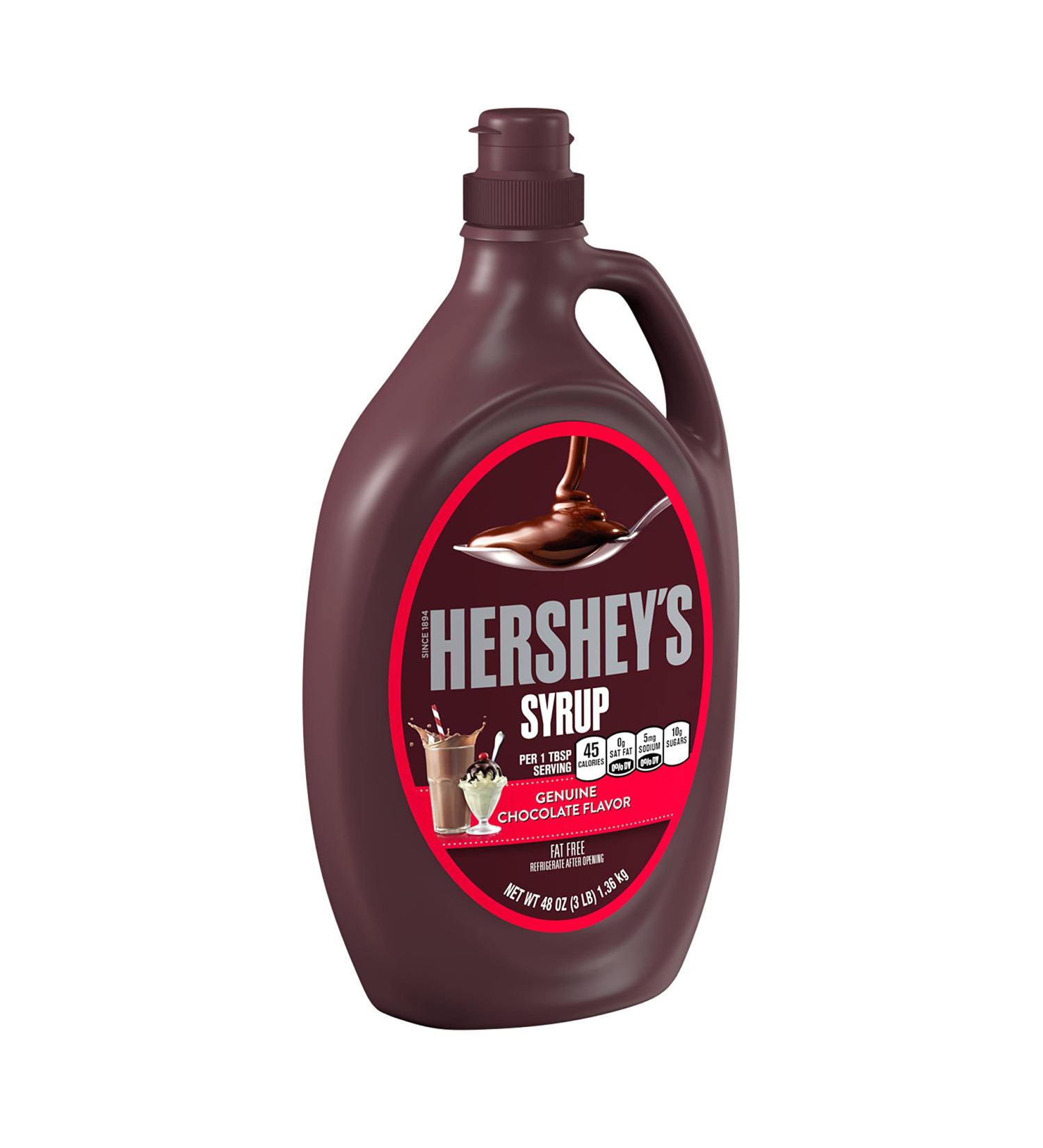 HERSHEY'S Genuine Chocolate Syrup - Halloween Edition - 48 oz Bulk Bottle - Buy Online on SooperMarket.com