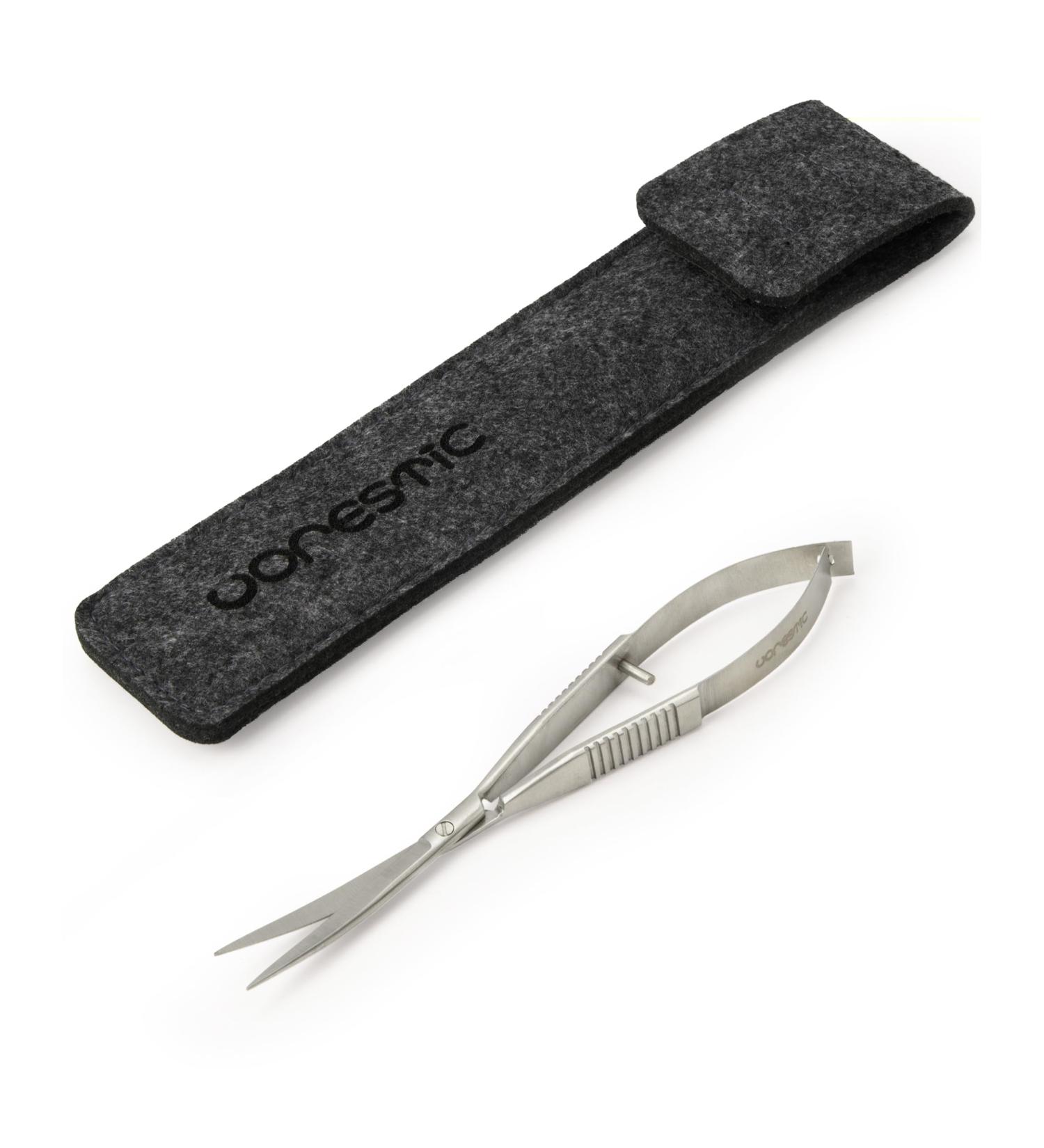 VORESTIC 16cm Curved Spring Scissors for Aquarium & Terrarium Plants - Aquascaping Tools - Buy Online on SooperMarket.com