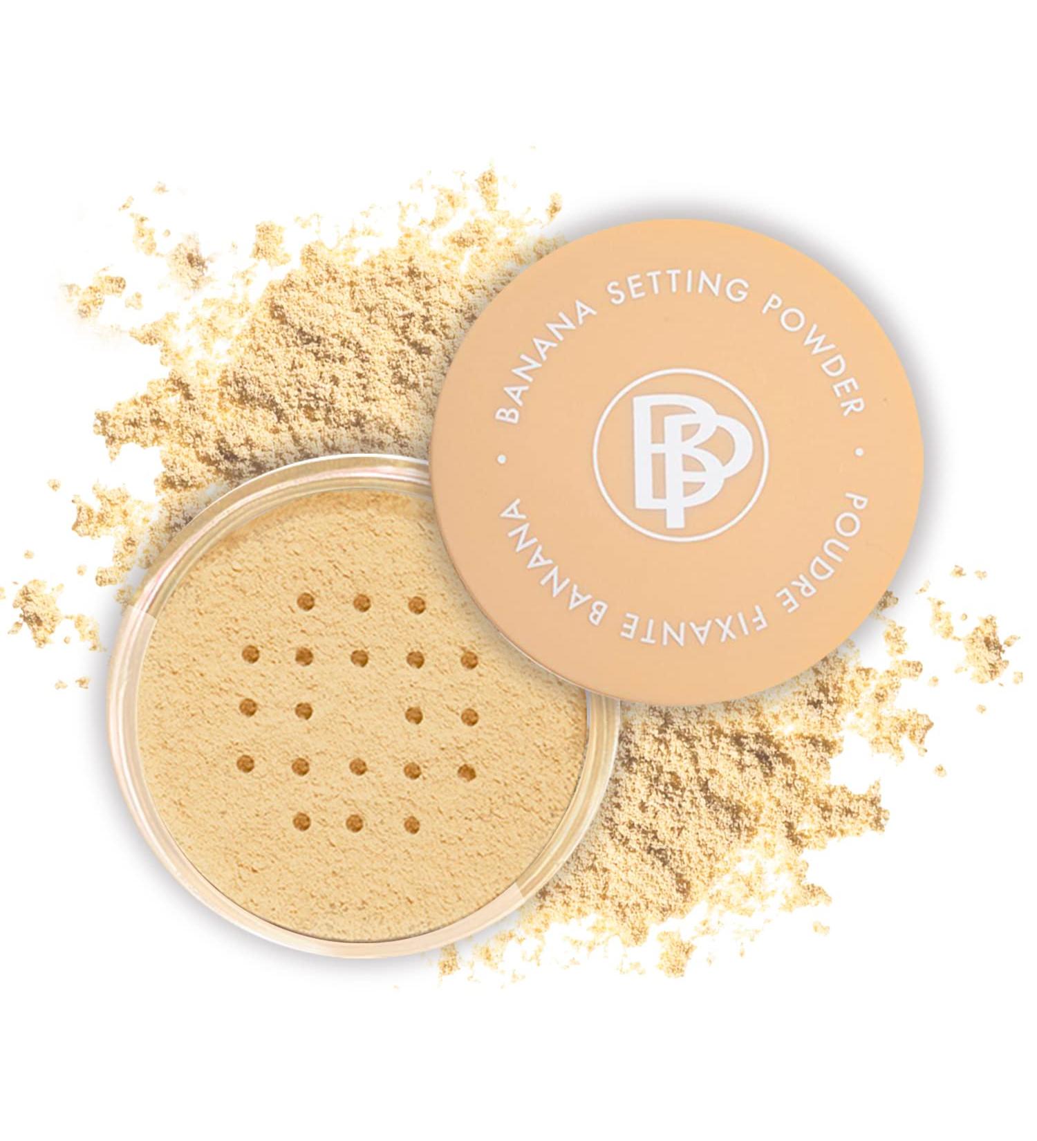 Bellapierre Banana Setting Powder | Color-Correcting Talc-Free Formula | Matte Finish | 0.14 Oz - Buy Online on SooperMarket.com