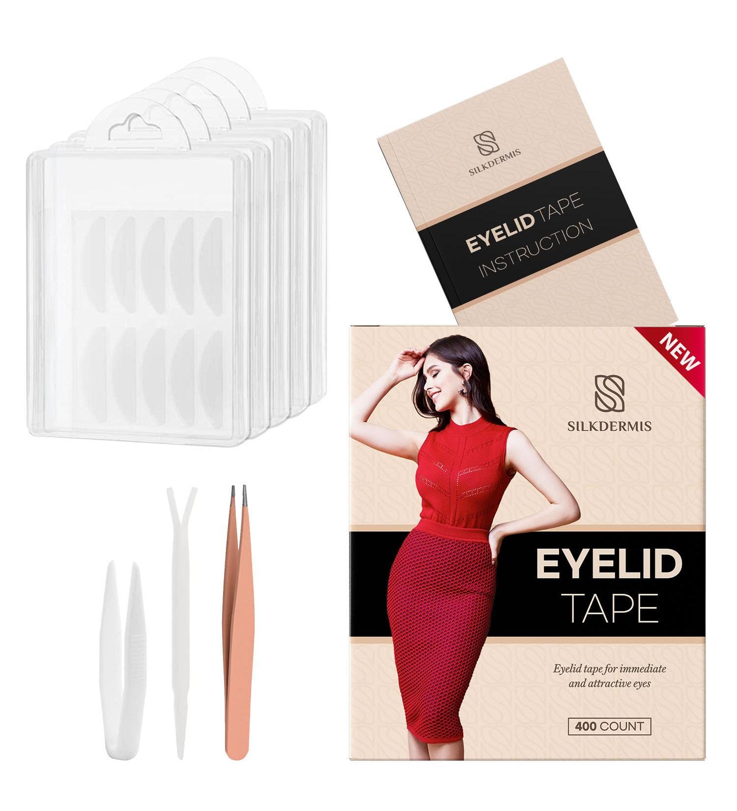SILKDEMIS Professional Eyelid Tape - 400 Pcs of Invisible Double Eyelid Lifter Strips for Hooded Eyes (4mm 5mm 6mm 7mm) - Premium Quality eCommerce Shipping Worldwide - Buy Online on SooperMarket.com