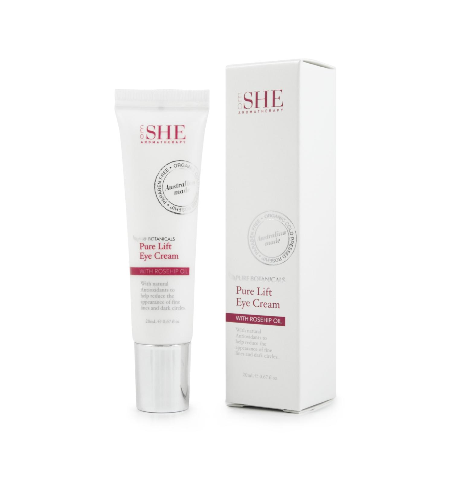 Pure Botanicals Pure Lift Eye Cream crema ojos with rosehip oil (MADE IN AUSTRALIA)
