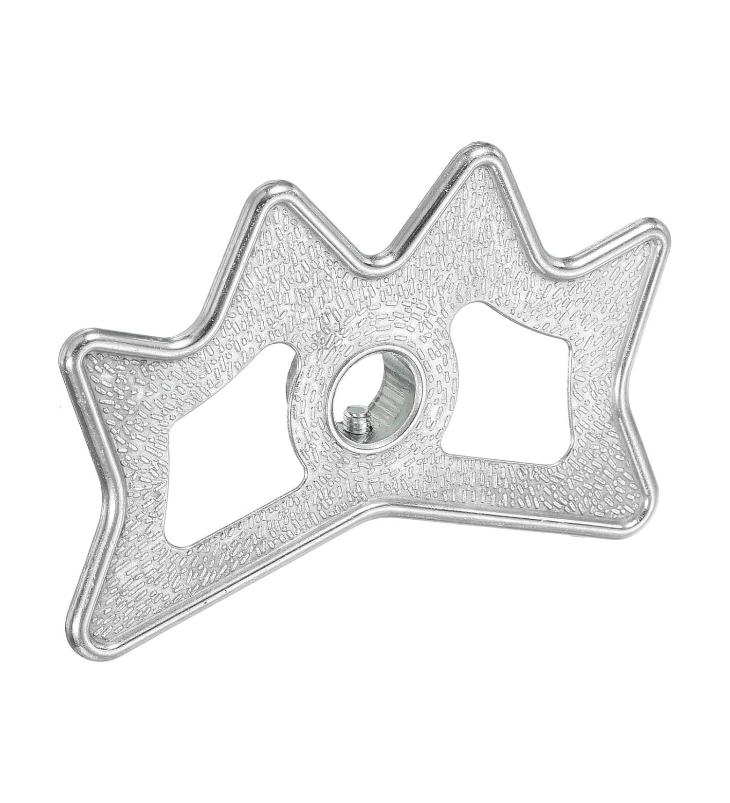 Aluminum Billiard Bridge Head Plug-in Cue Stick Accessory - Silver Tone - Buy Online on SooperMarket.com