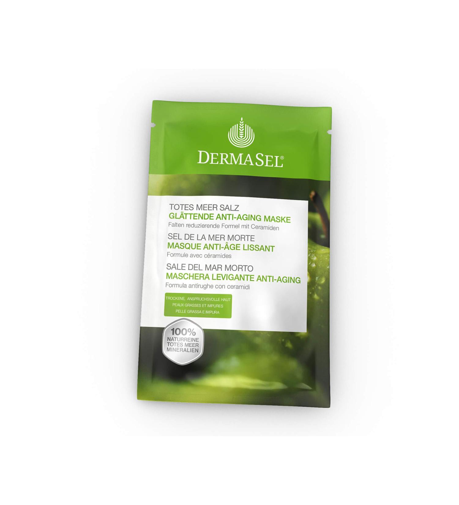DERMASEL Dead Sea Salt Smoothing Anti-Aging Mask 12 ml