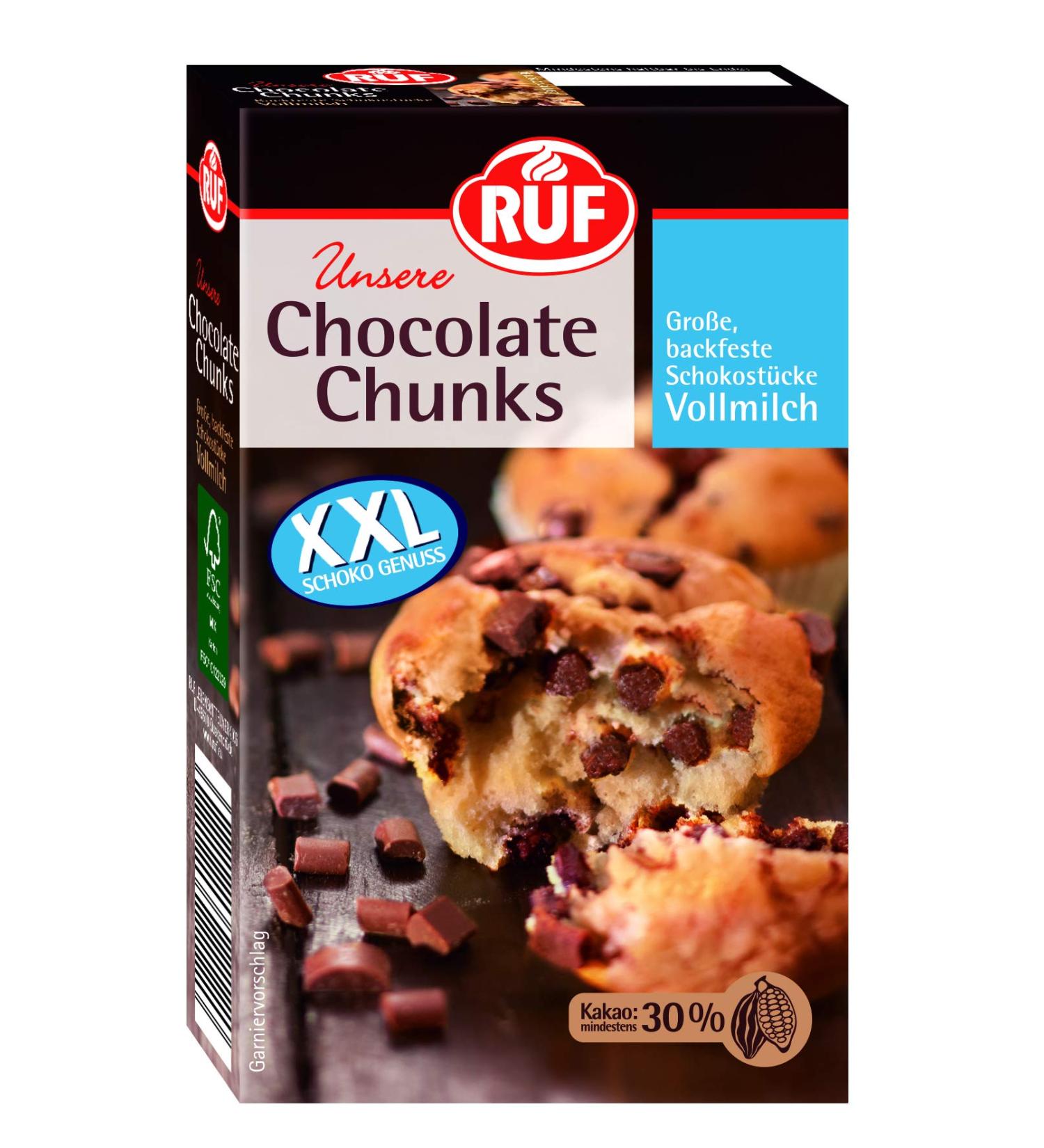 Buy Gluten-Free Call Chocolate Chunks - XXL Milk Chocolate Drops for Baking Muffins Brownies & Cookies | 100g - Buy Online on SooperMarket.com