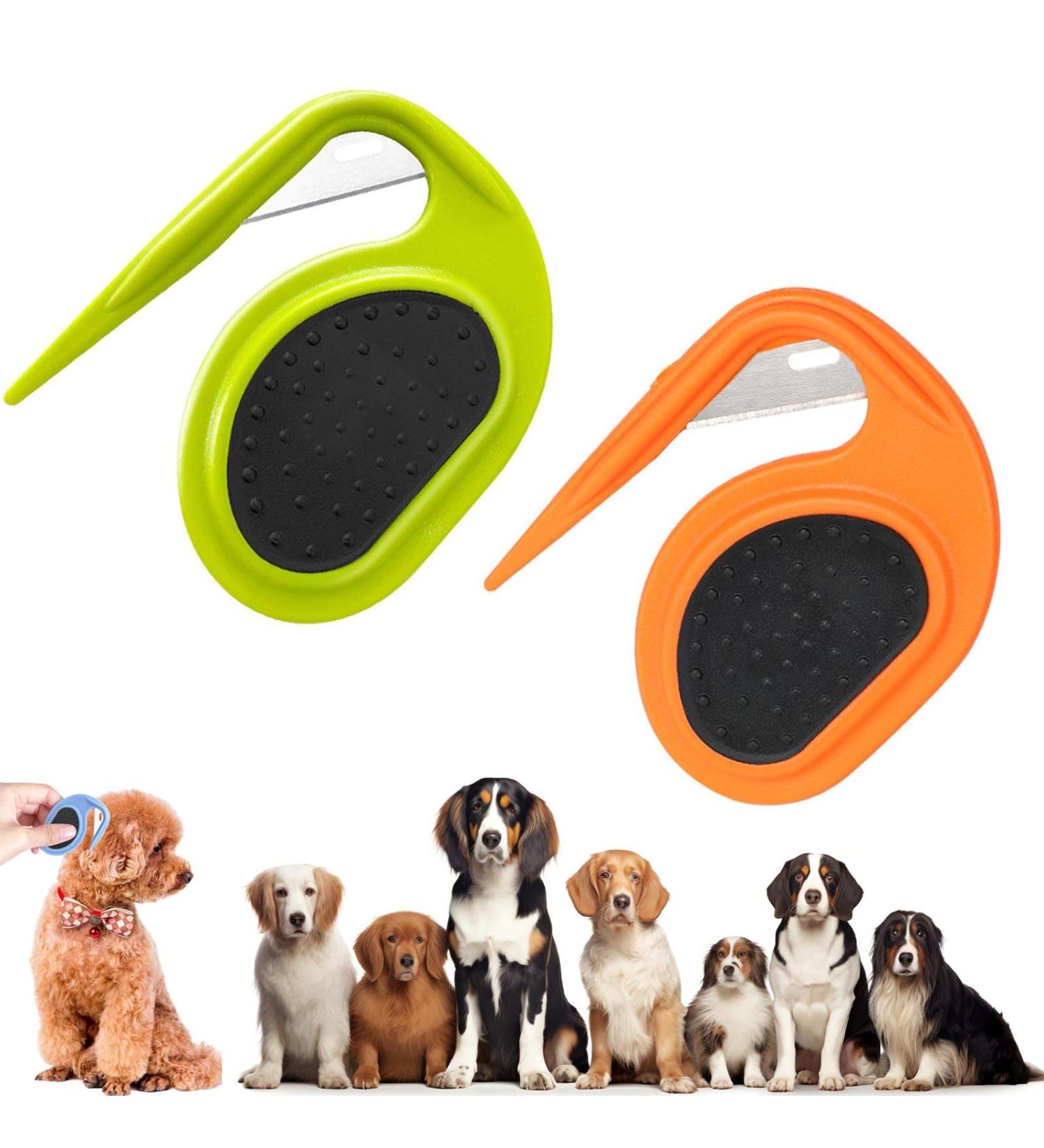 Remove the Knot Comb for Cats & Dogs - 2PCS Dematting & De-Filtering Tools - Buy Online on SooperMarket.com