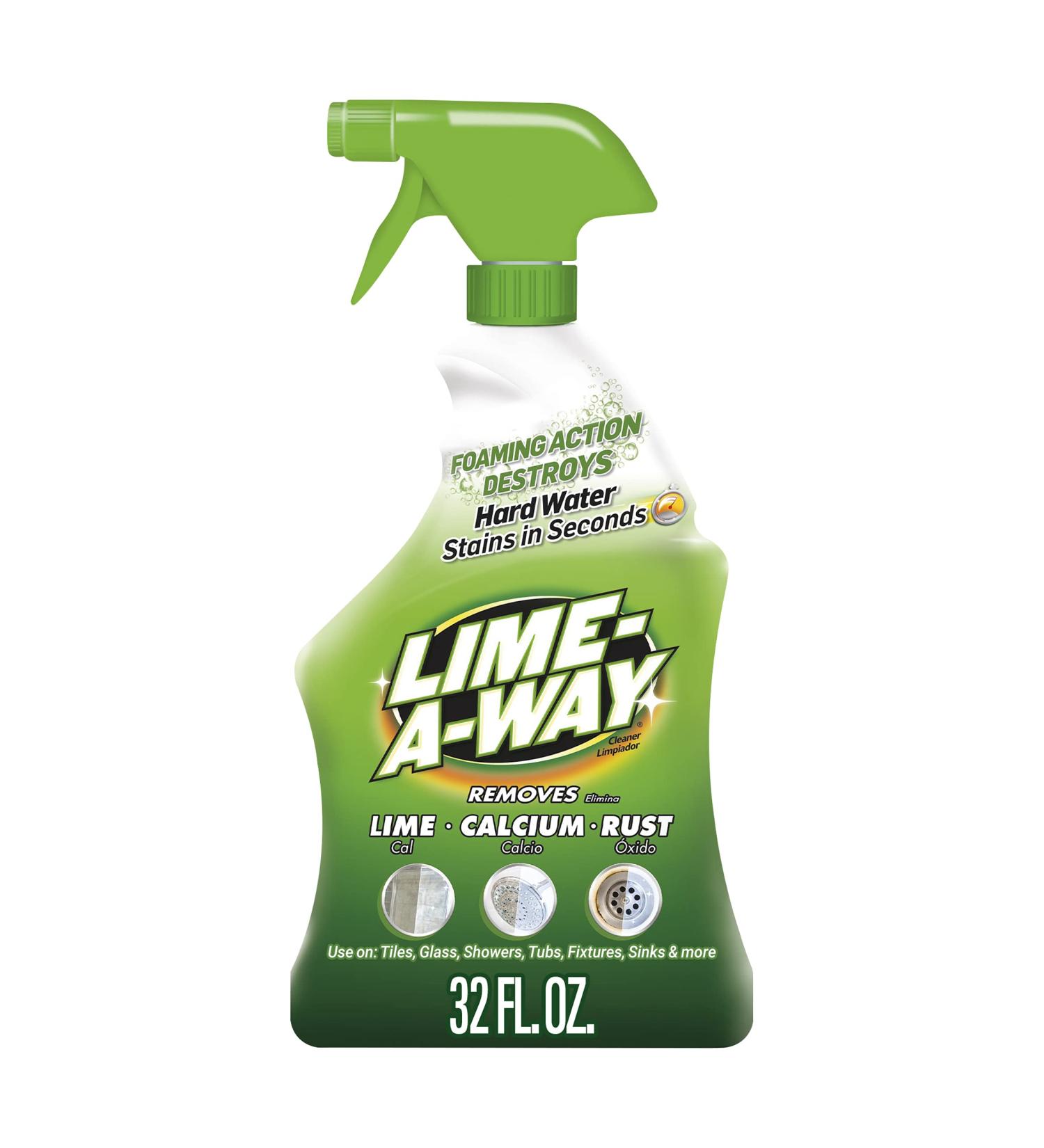 Lime-A-Way Bathroom Cleaner 32 fl oz - Removes Lime, Calcium, Rust - Buy Online on SooperMarket.com