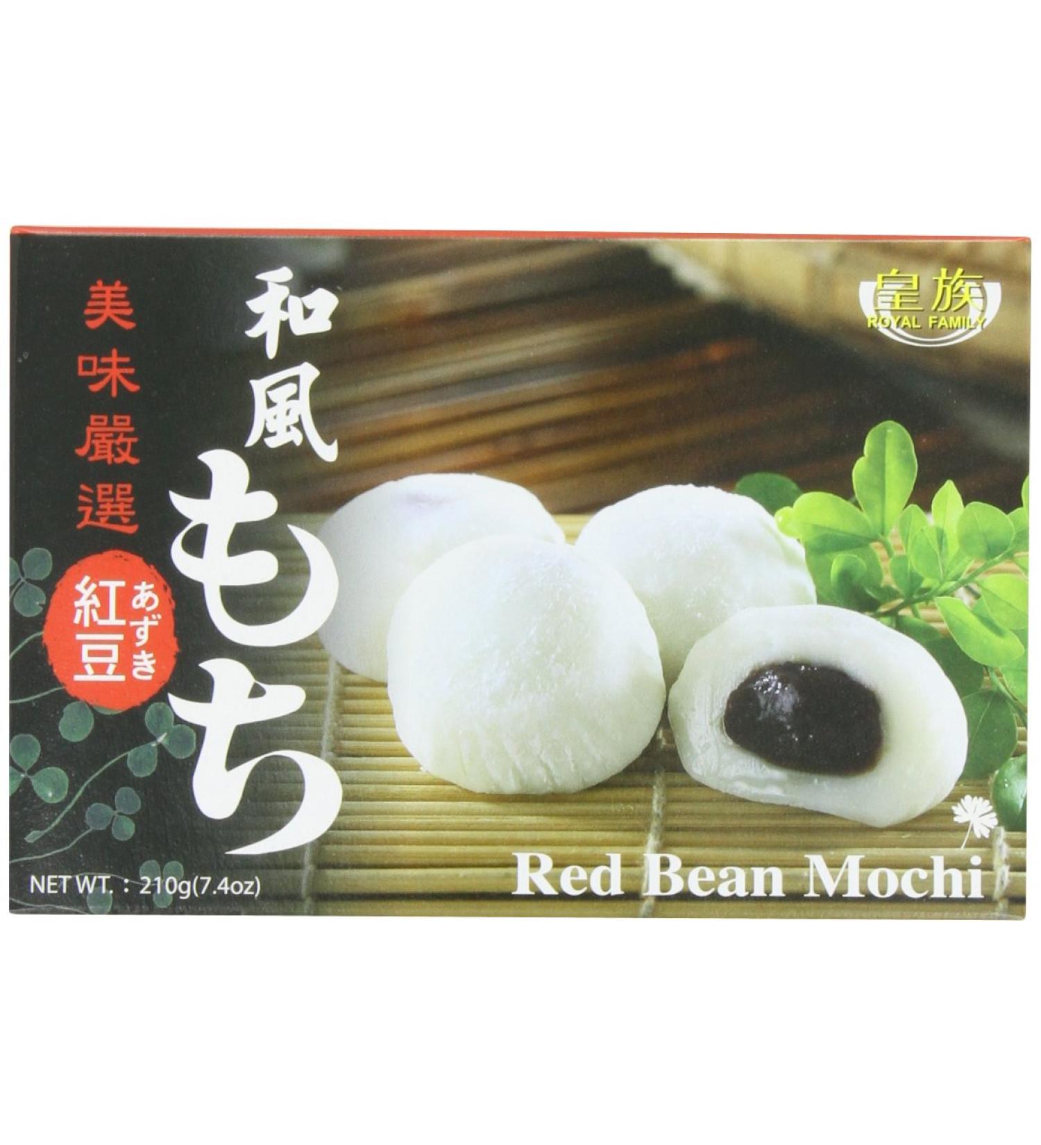 Royal Family Mochi Red Bean 210g - Authentic Taiwanese Red Bean Dessert (Pack of 1) - Buy Online on SooperMarket.com