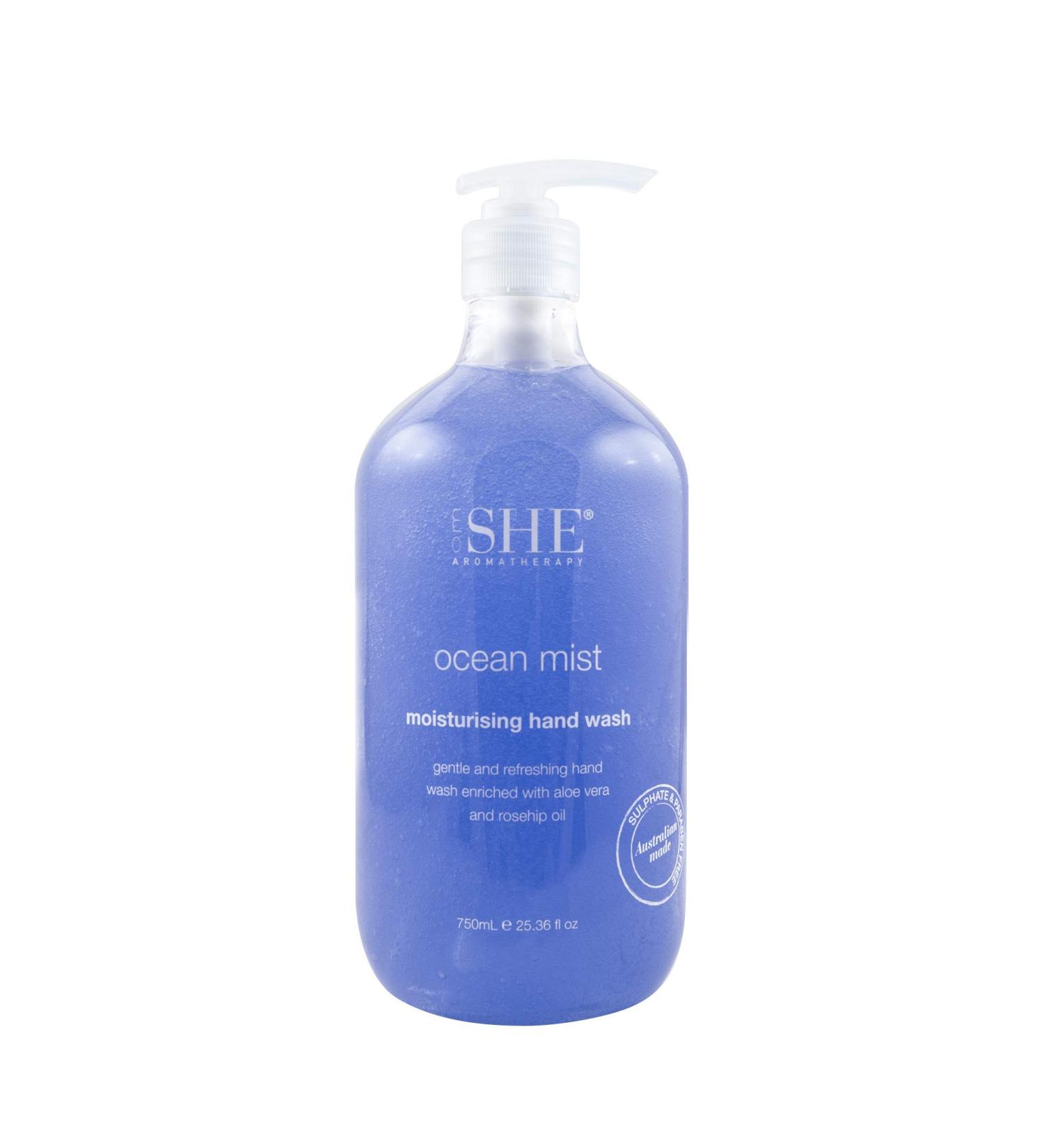 Om She Aromatherapy Moisturising Hand Wash - Ocean Mist