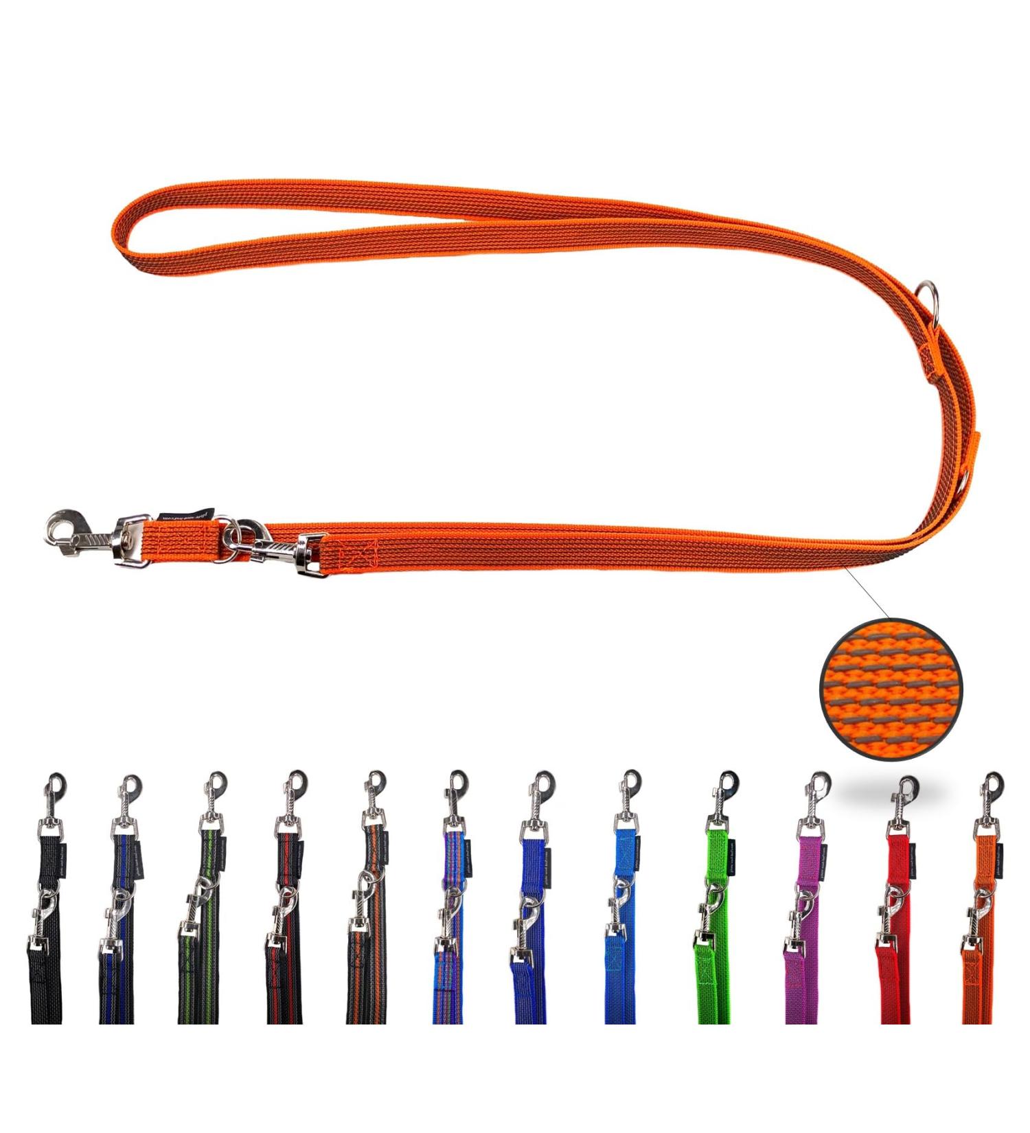 Buy Adjustable Dog Linen Leash - Medium & Large Dogs - 2m Orange - Durable & Stylish - Buy Online on SooperMarket.com