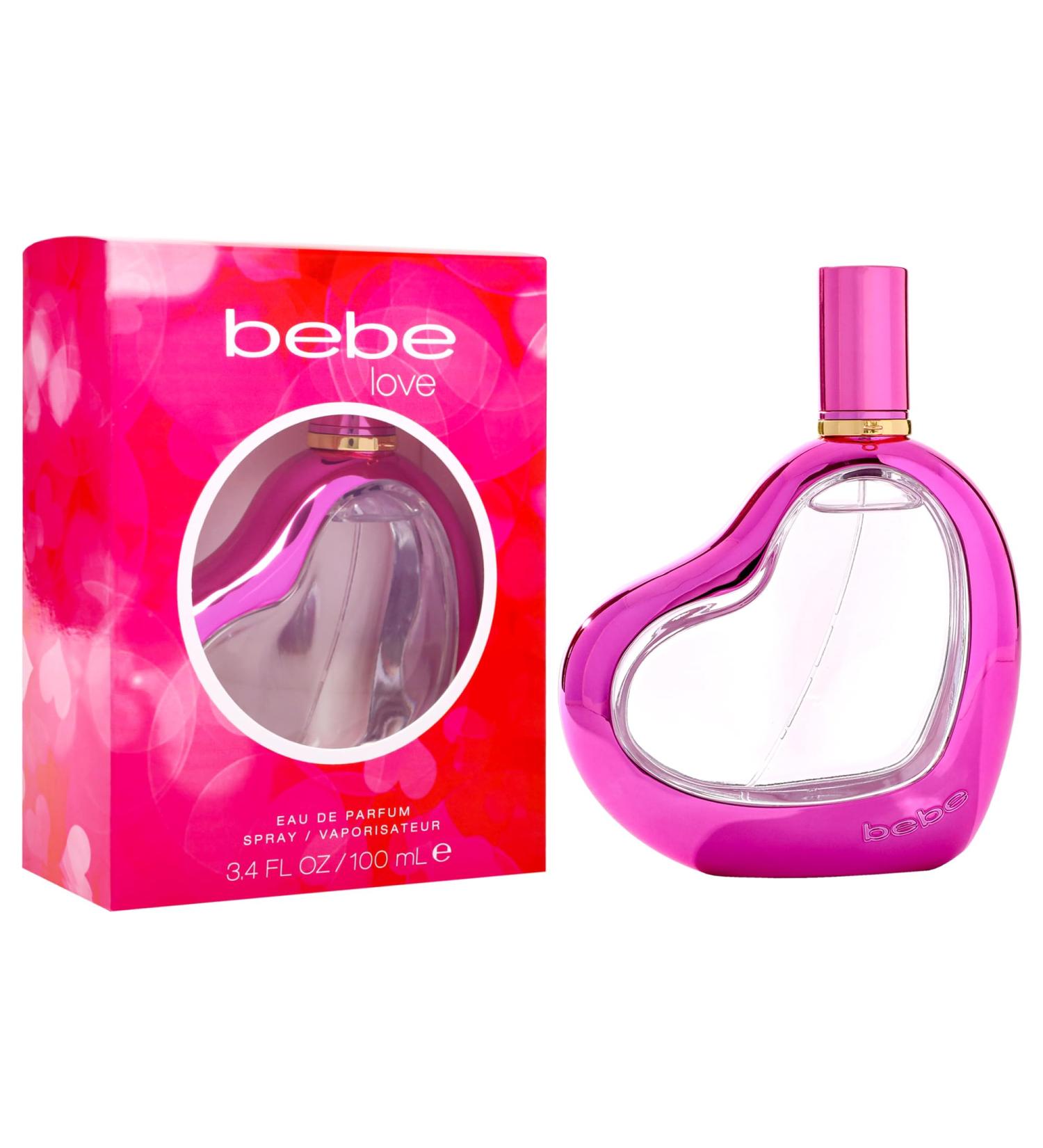 Bebe Love Perfume for Women - Floral Fruity - Romantic Scent with Sicilian Lemon Redcurrant and Pink Freesia - 3.4 oz EDP Spray - Buy Online on SooperMarket.com