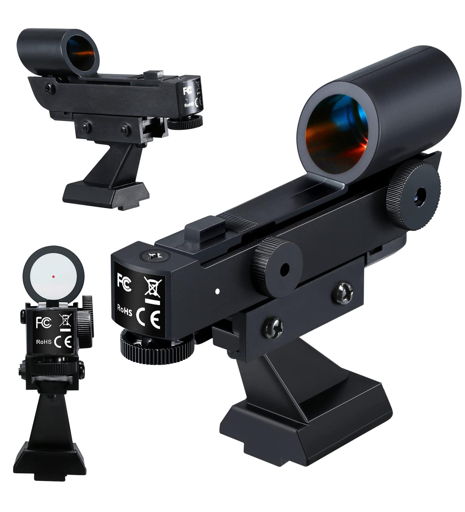 Red Dot Finderscope with Slide-in Bracket for Astronomical Telescopes - Buy Online on SooperMarket.com