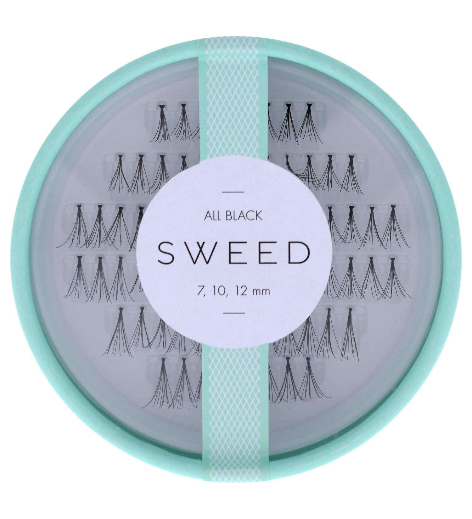 Sweed Lashes Schwarz All Black SW010 - Premium Faux Mink Lashes for Stunning Eyes | Shop Internationally - Buy Online on SooperMarket.com