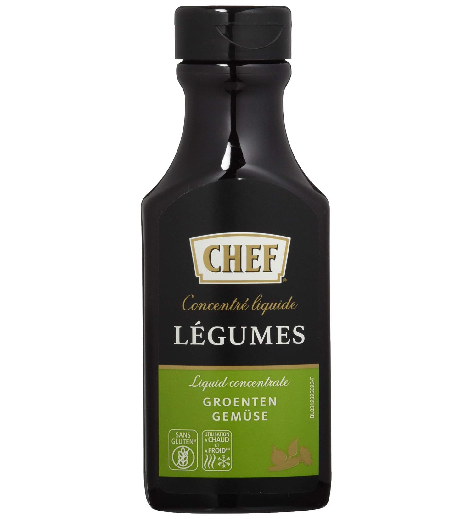 CHEF Liquid Concentrate Vegetables (1 x 200 ml bottle) Single