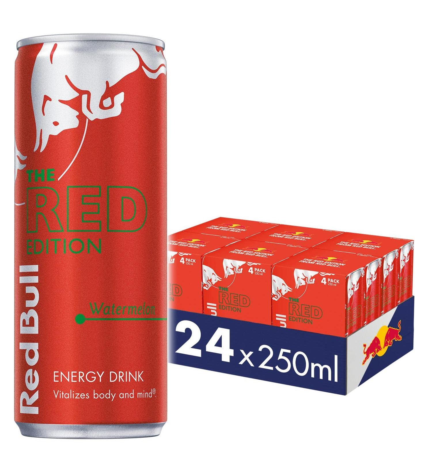 Red Bull Energy Drink Red Edition Watermelon 250 ml x24 - Buy Online on SooperMarket.com