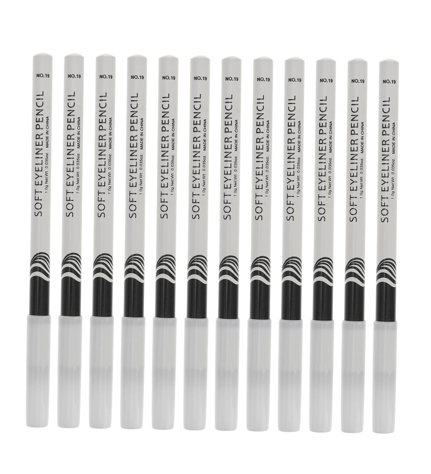 Beavorty 12pcs Lying Silkworm Eyeliner Delineador Makeup Pens Waterproof Eyeliner Pencils Tool - Buy Online on SooperMarket.com
