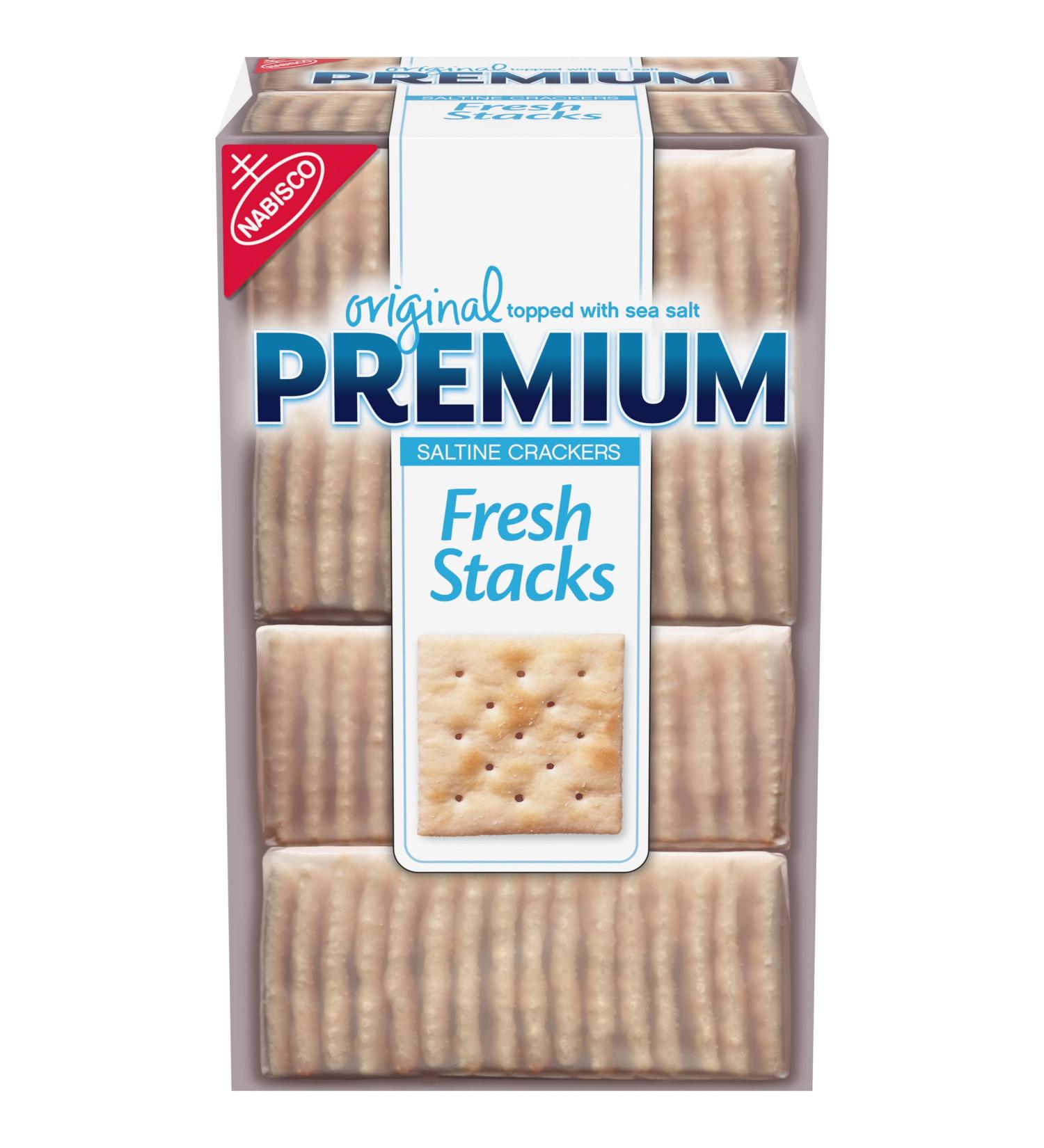Premium 13.6 oz Original Fresh Stacks Saltine Crackers - Buy Online - Buy Online on SooperMarket.com
