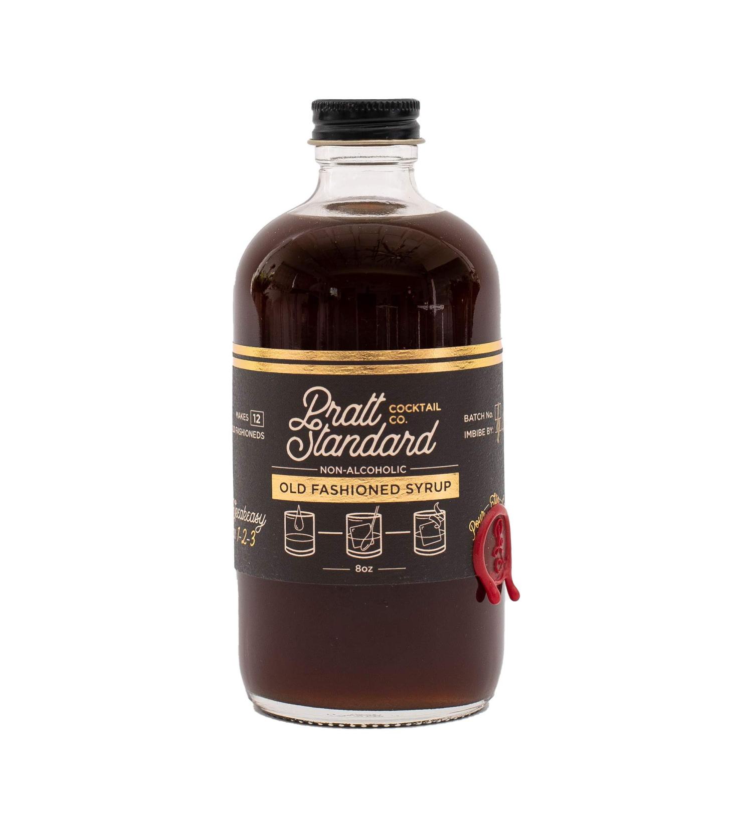 Pratt Standard Non-Alcoholic Old Fashioned Syrup 8 OZ | Craft Cocktails at Home - Buy Online on SooperMarket.com