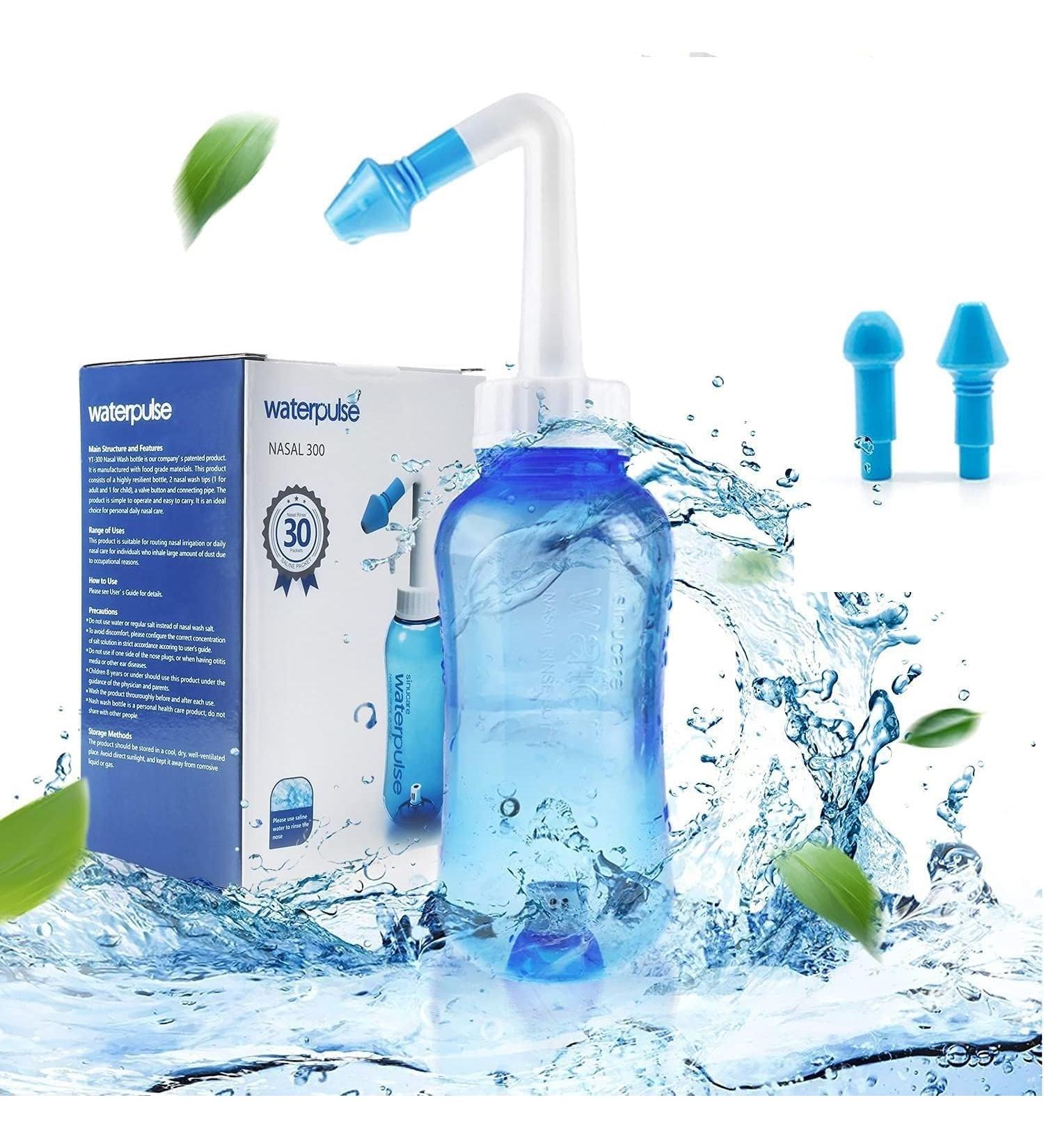 Retail Box 300ml Neti Pot Nasal Wash Nose Cleaner Bottle Irrigator Sinus Rinse for Child/Adult - Buy Online on SooperMarket.com
