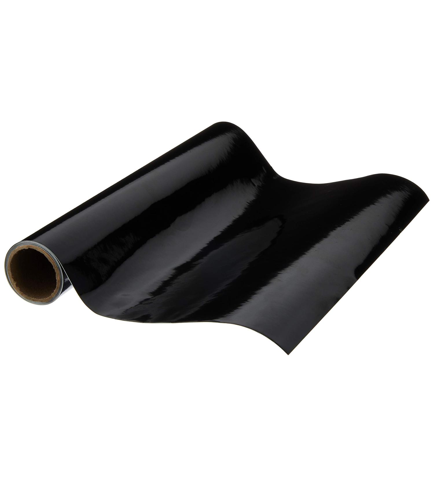 ORACAL 651 Black Gloss Vinyl - 12 x 6' | Permanent Adhesive for Crafts & Signs - Buy Online on SooperMarket.com