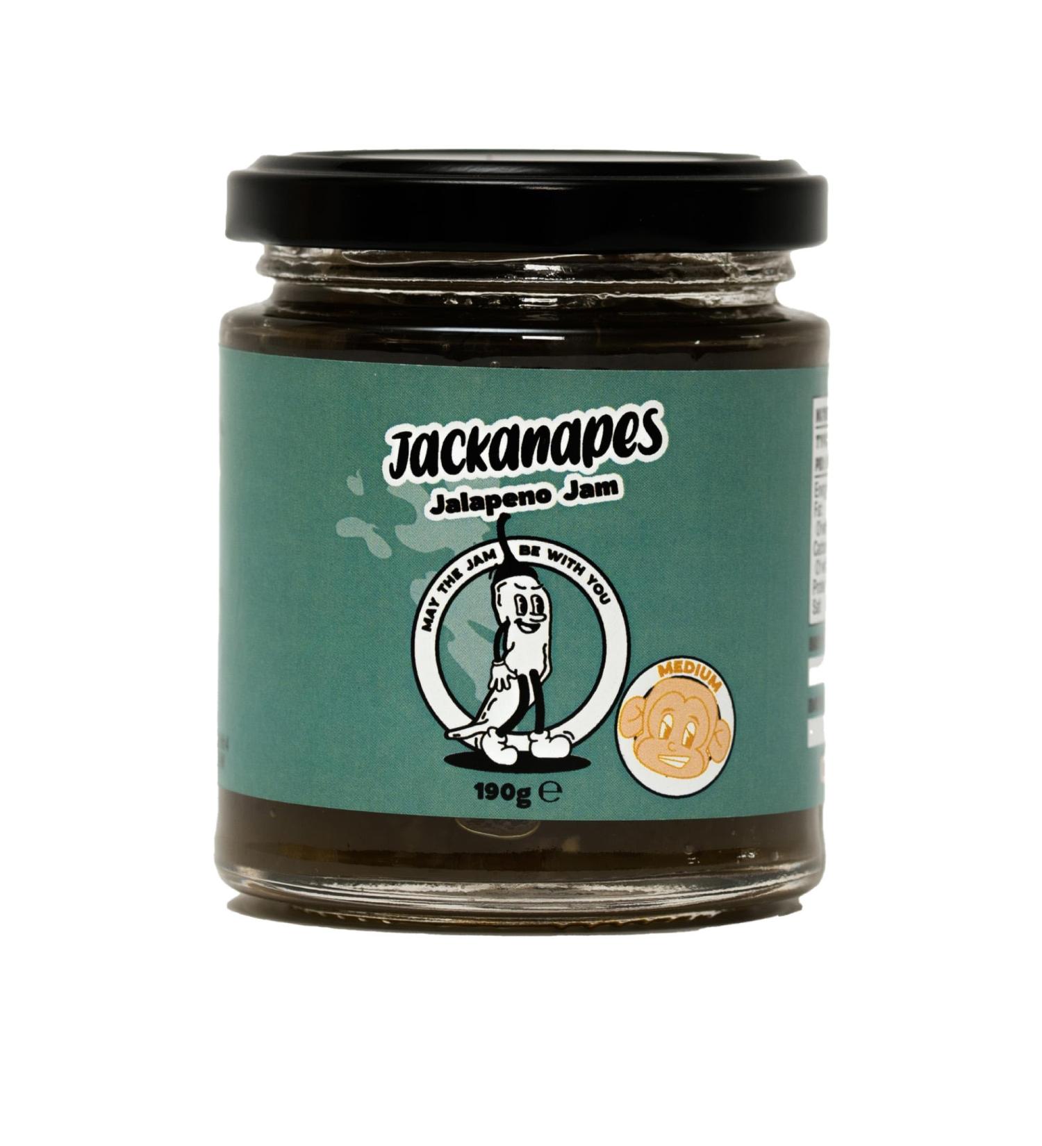 Jalape o Chilli Jam by Jackanapes 190g - Mild Vegan Chilli Condiment Made with Jalape os Apples and Lemons - Made in the UK - Buy Online on SooperMarket.com