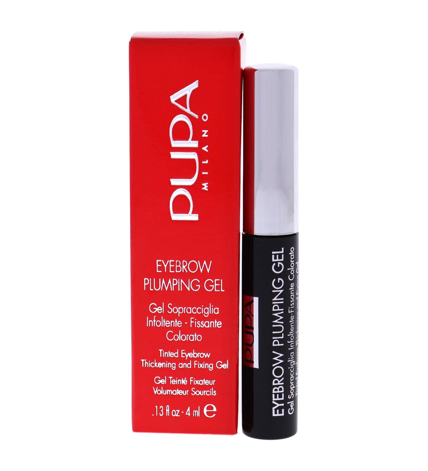 Pupa Eyebrow Plumping Gel 002 Brown - Long-Lasting Volume & Definition | International Shipping Available - Buy Online on SooperMarket.com