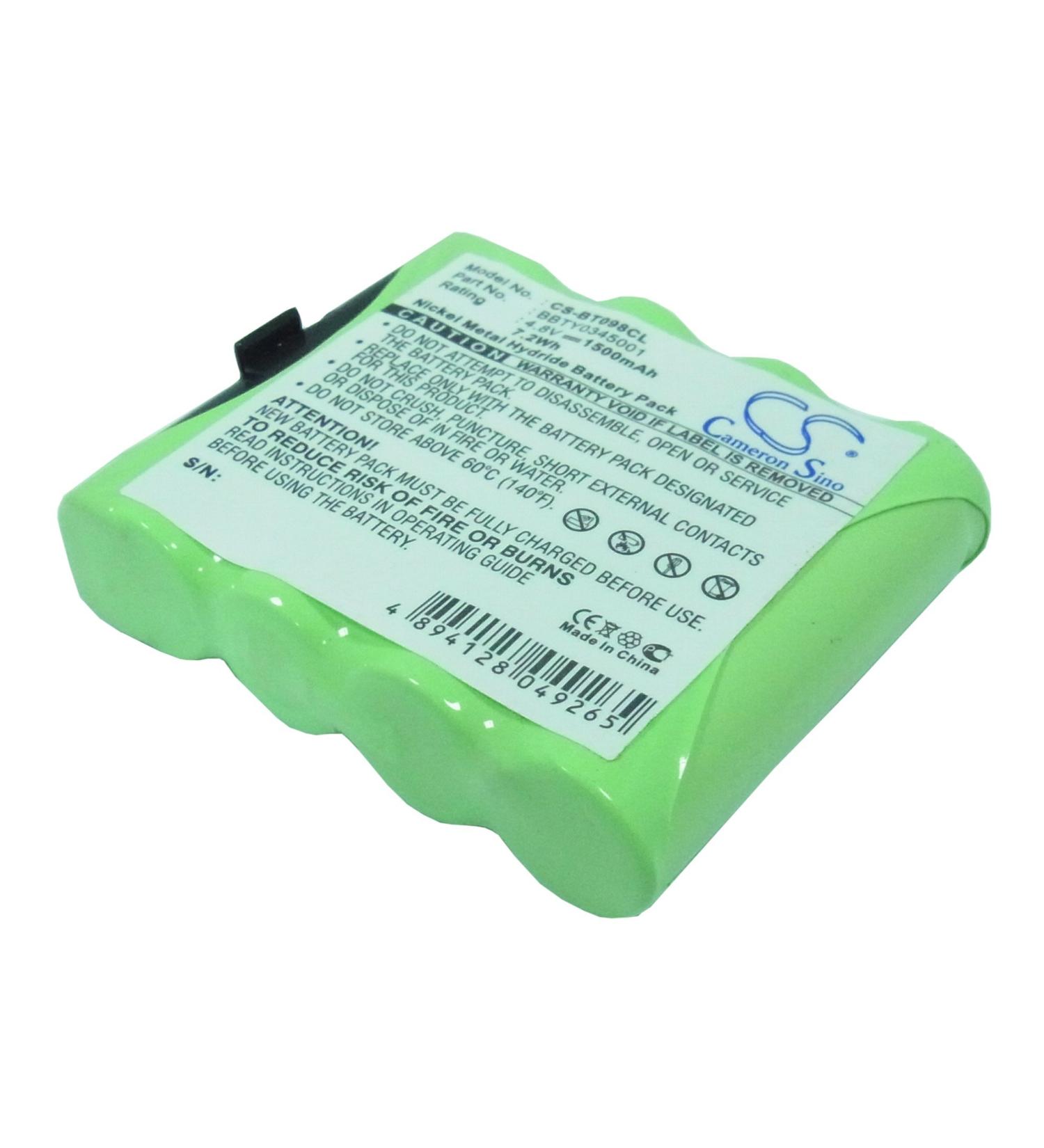 4.8V High-Performance Replacement Battery for AEG Liberty C CA S & CLT4S - BT153/1500mAh | International Shipping Available - Buy Online on SooperMarket.com
