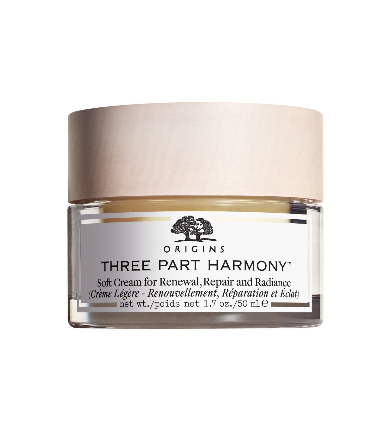 Origins Three Part Harmony Soft Cream for Renewal  Replenishment and Radiance 50 ml