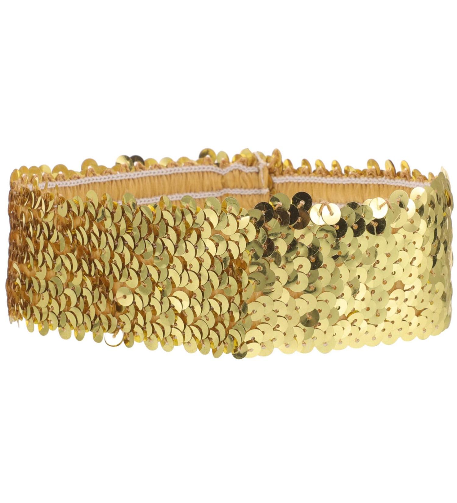 Lurrose Green Sequin Headband for Women & Girls - 1pc Gold Size 1 - Stylish Hair Accessory for Any Occasion - Buy Online on SooperMarket.com