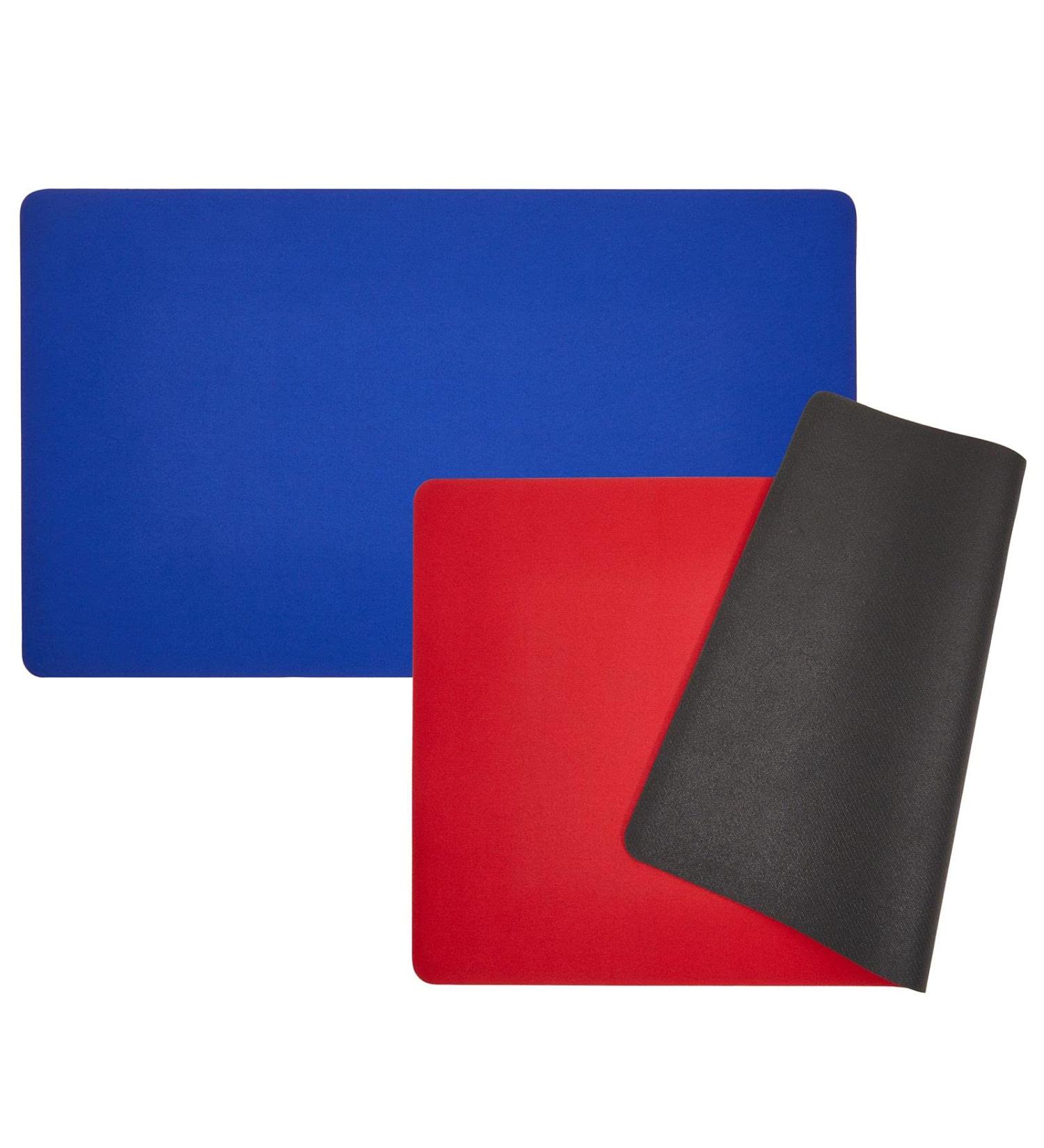 Red and Blue TCG Playmats - Set of 2 (24 x 14 in) | Card Game Mats for Enhanced Gaming Experience - Buy Online on SooperMarket.com
