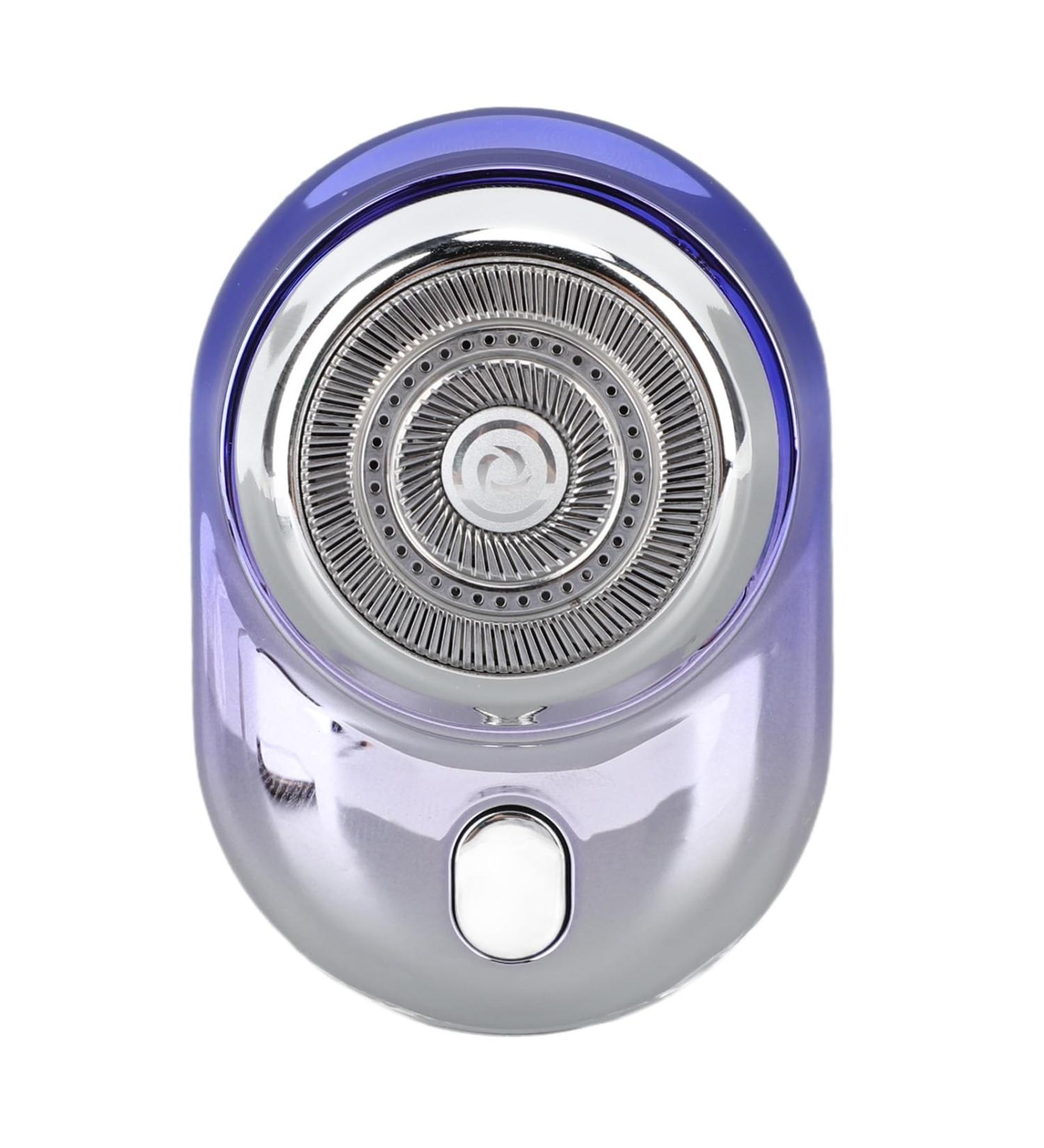 Buy Mini Electric Beard Clipper | Digital Display Stainless Steel Compact & Waterproof Trimmer for Men - Gradient Blue - Buy Online on SooperMarket.com