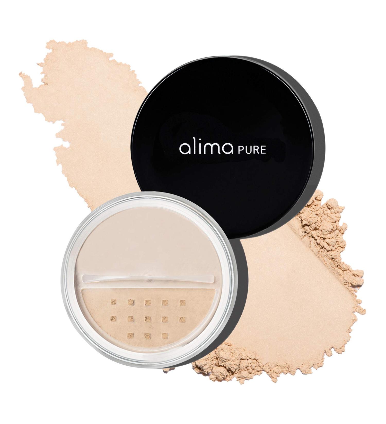 Alima Pure Matte Loose Mineral Powder Foundation - Oil & Talc Free, Full Coverage Natural Makeup (.23 oz/6.5g, Neutral 2) - Buy Online on SooperMarket.com