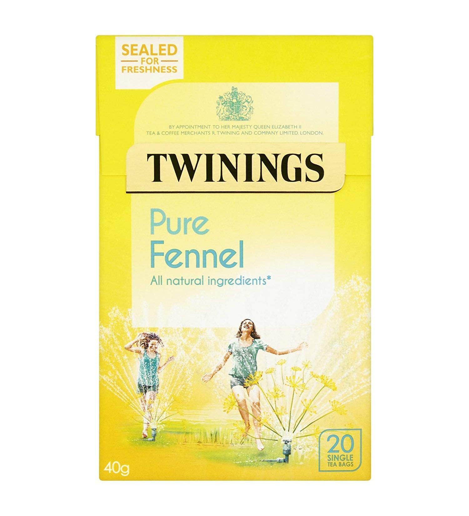 Twinings Cleansing Fennel 20 Tea Bags 40g - Buy Online on SooperMarket.com