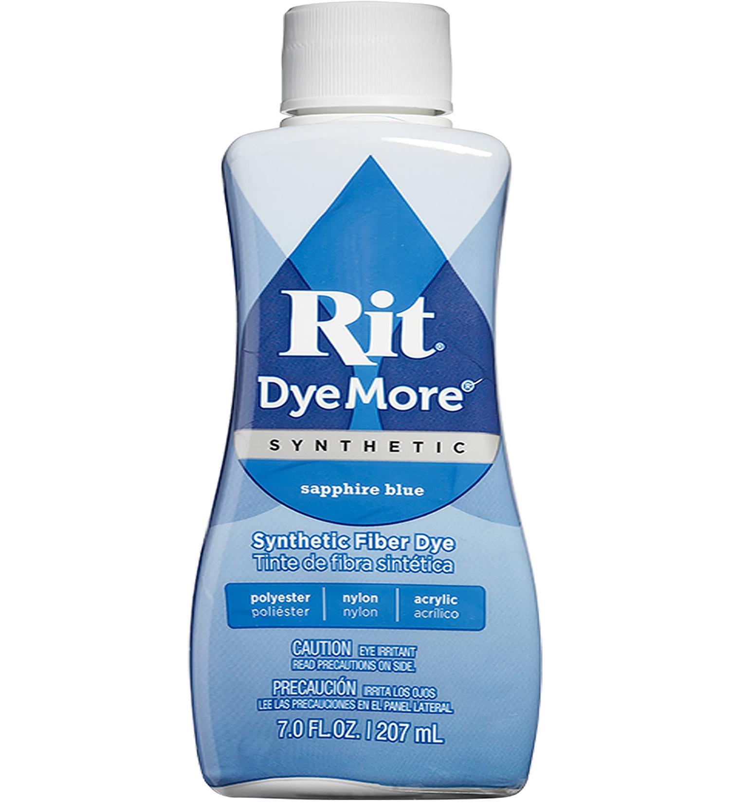 Rit DyeMore Liquid Dye Sapphire Blue 7oz - Vibrant Fabric Dye for DIY Projects - Buy Online on SooperMarket.com