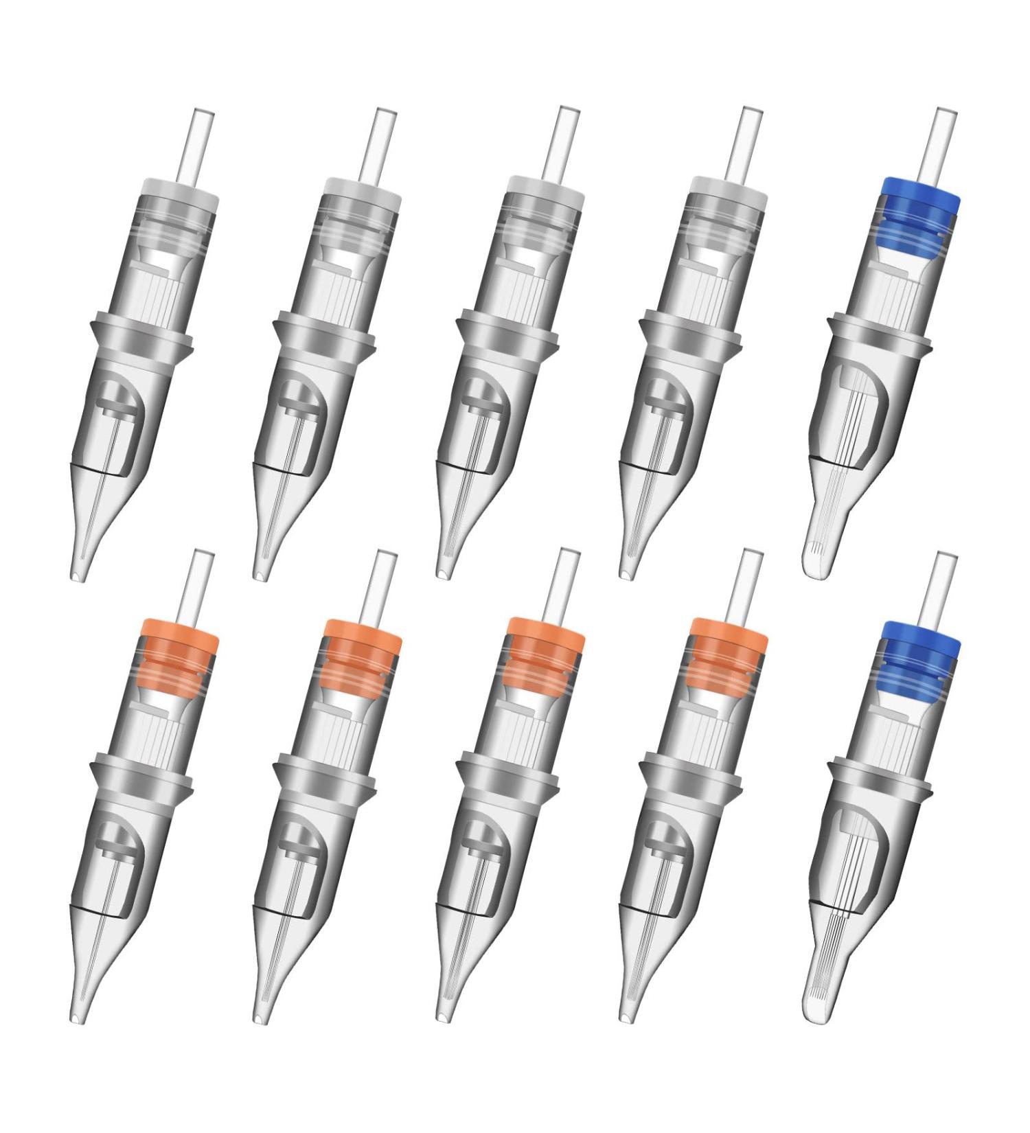 ATOMUS 100pcs Mixed Tattoo Cartridge Needles - Assorted Disposable 3RL 5RL 7RL 9RL 3RS 5RS 7RS 9RS 5M1 7M1 - Buy Online on SooperMarket.com
