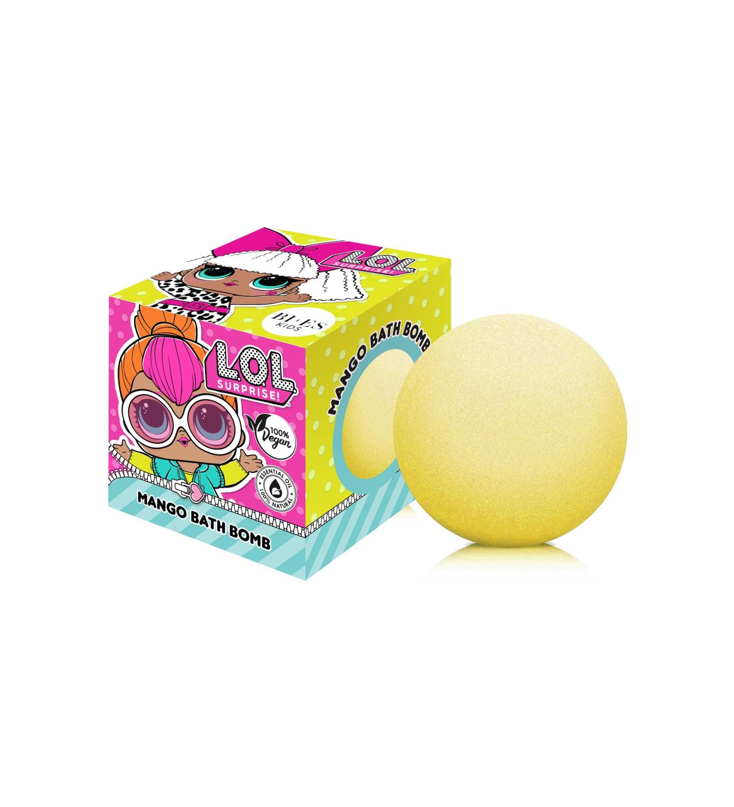 LOL Surprise Bath Bomb with Mango - 165 g Mango 165 g (Pack of 1)