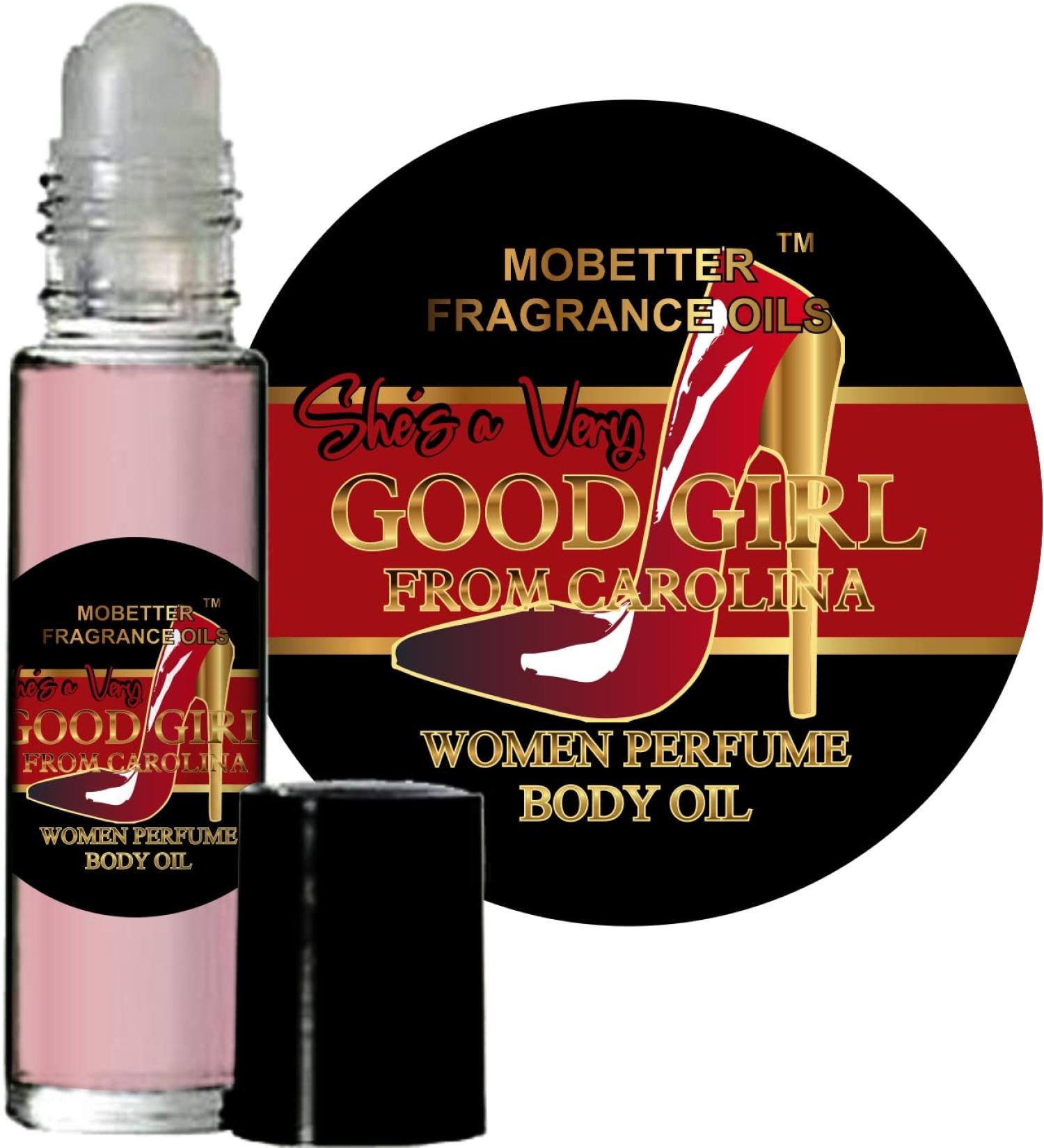 MOBETTER FRAGRANCE OILS She's a Very Good Girl from Carolina Women Perfume Body Oil (.33 Fluid oz She's a Very Good Girl from Carolina) 0.33 Fl Oz (Pack of 1) She's a Very Good Girl From Carolina
