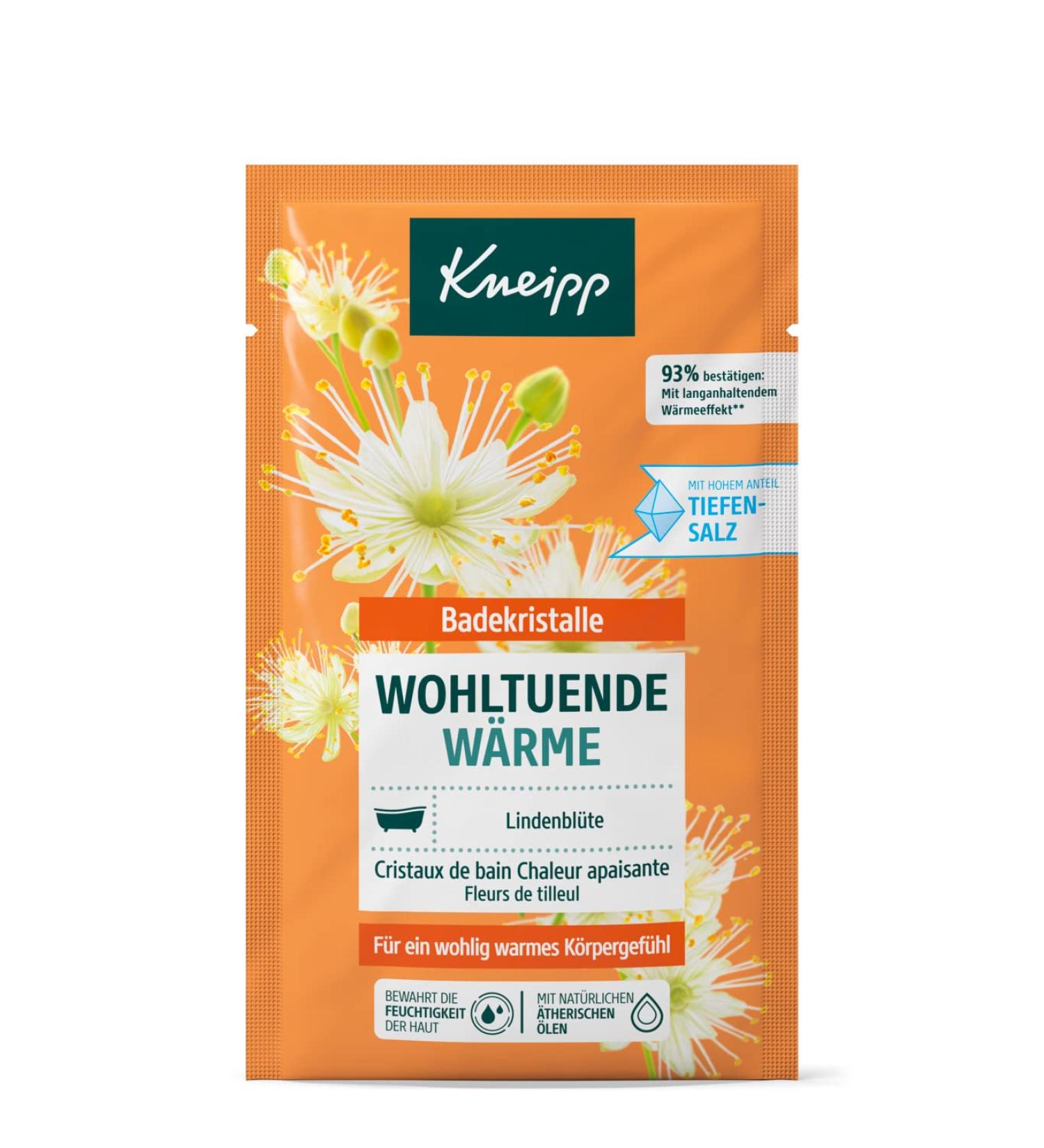 Kneipp Bath Crystals Soothing Warmth 60g - Relaxing Aromatherapy Bath Soaks for International Shipping - Buy Online on SooperMarket.com