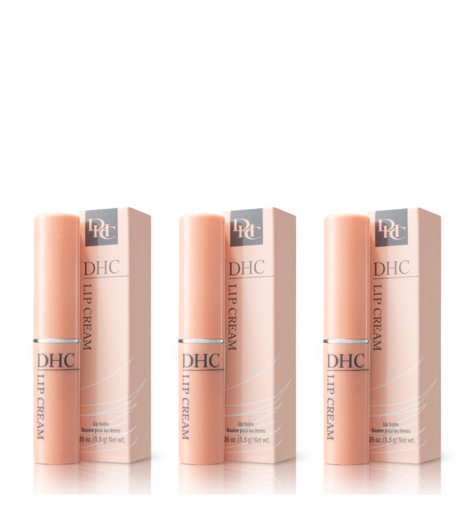 DHC Lip Cream 3 Pack - Ultra-Moisturizing, Soothing, Hydrating for Dry Chapped Lips - Fragrance and Colorant Free - 0.05 oz. Net wt - Buy Online on SooperMarket.com
