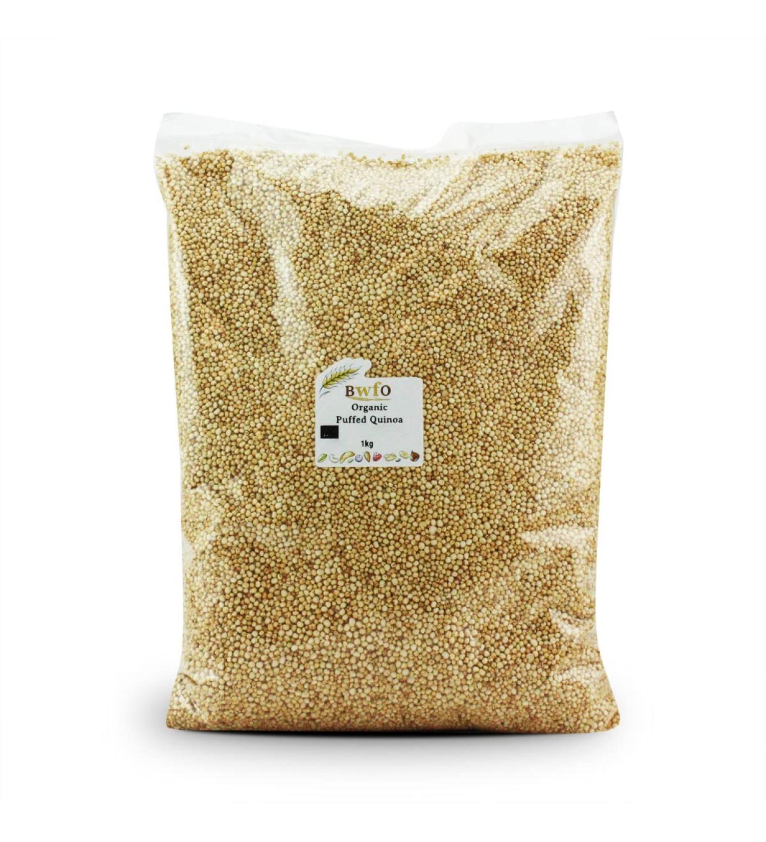 Organic Puffed Quinoa 1kg (BWFO)