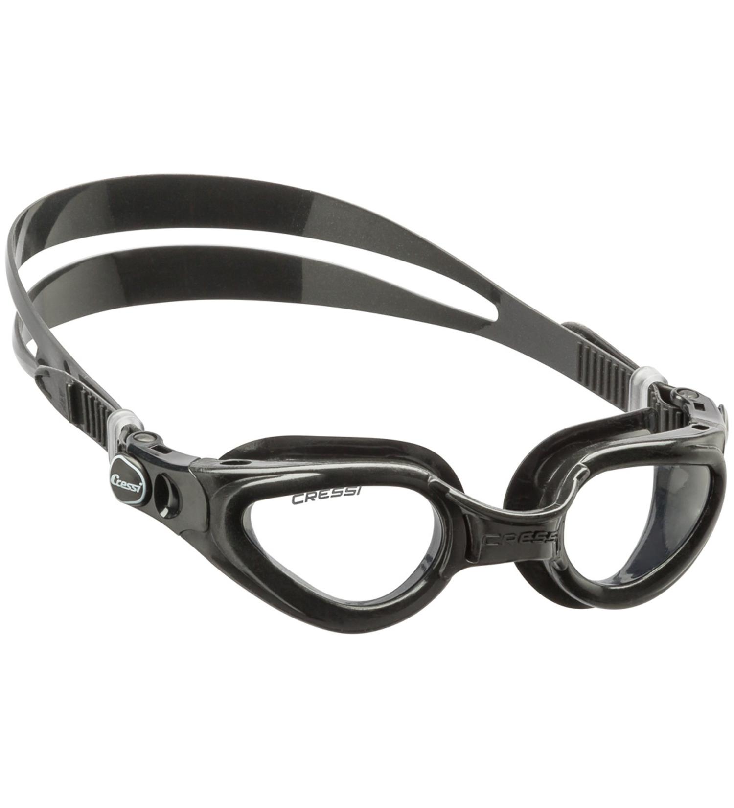 Cressi Adult Premium Swimming Goggles - Right Black | International Shipping Available - Buy Online on SooperMarket.com