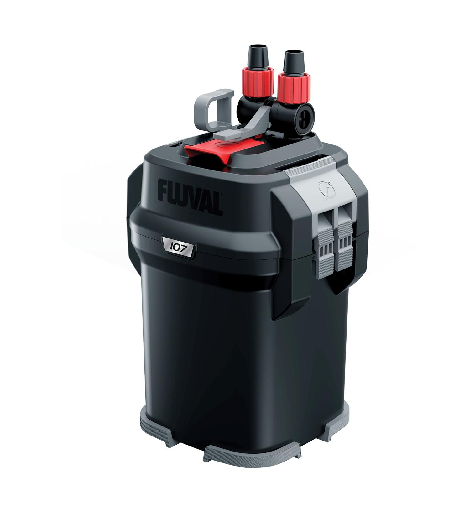 Fluval 107 External Filter for Aquariums | 40-130L | 550 L/H | 10W Blue | Fast International Shipping - Buy Online on SooperMarket.com