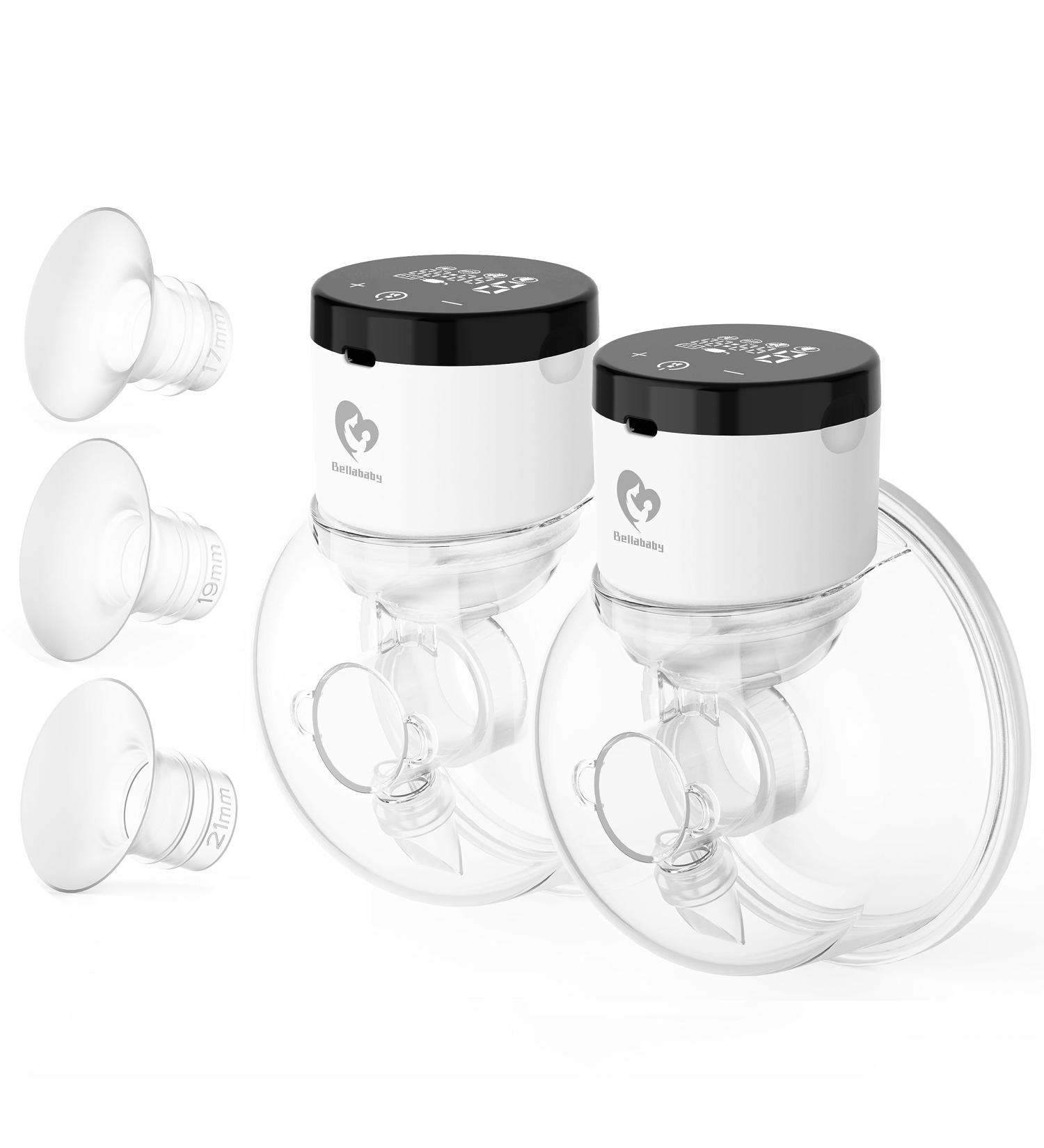 Buy Bellababy Portable Electric Milk Pump 2Ser - Double Hands-Free Touchscreen LCD Rechargeable 4 Modes & 9 Levels - International Shipping Available - Buy Online on SooperMarket.com
