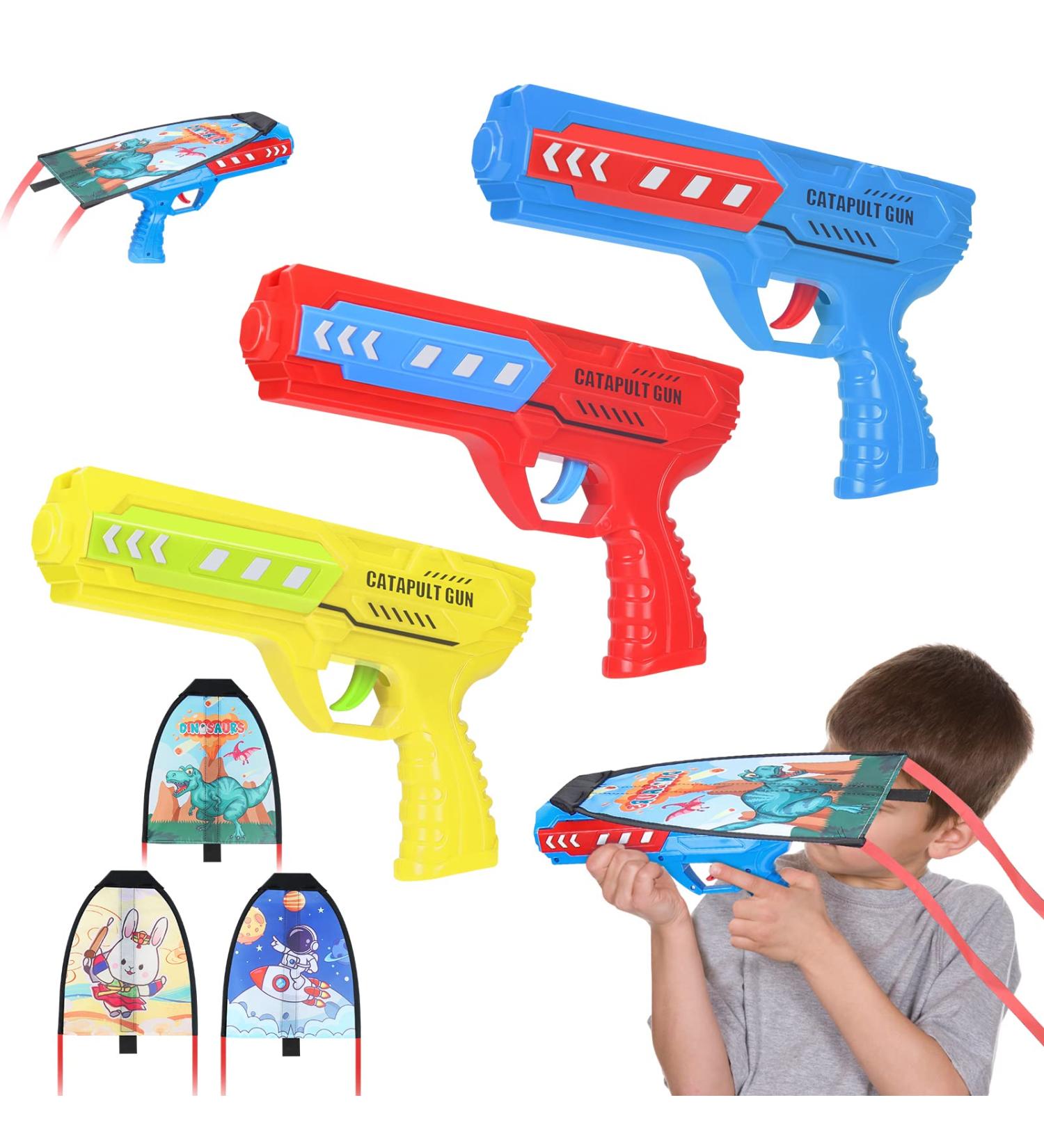 3-Piece Dragon & Aircraft Launcher Toy Set - Fun Glider Catapult Beach Toys for Kids Ages 3-8 - Ideal Gifts for Young Girls - Buy Online on SooperMarket.com